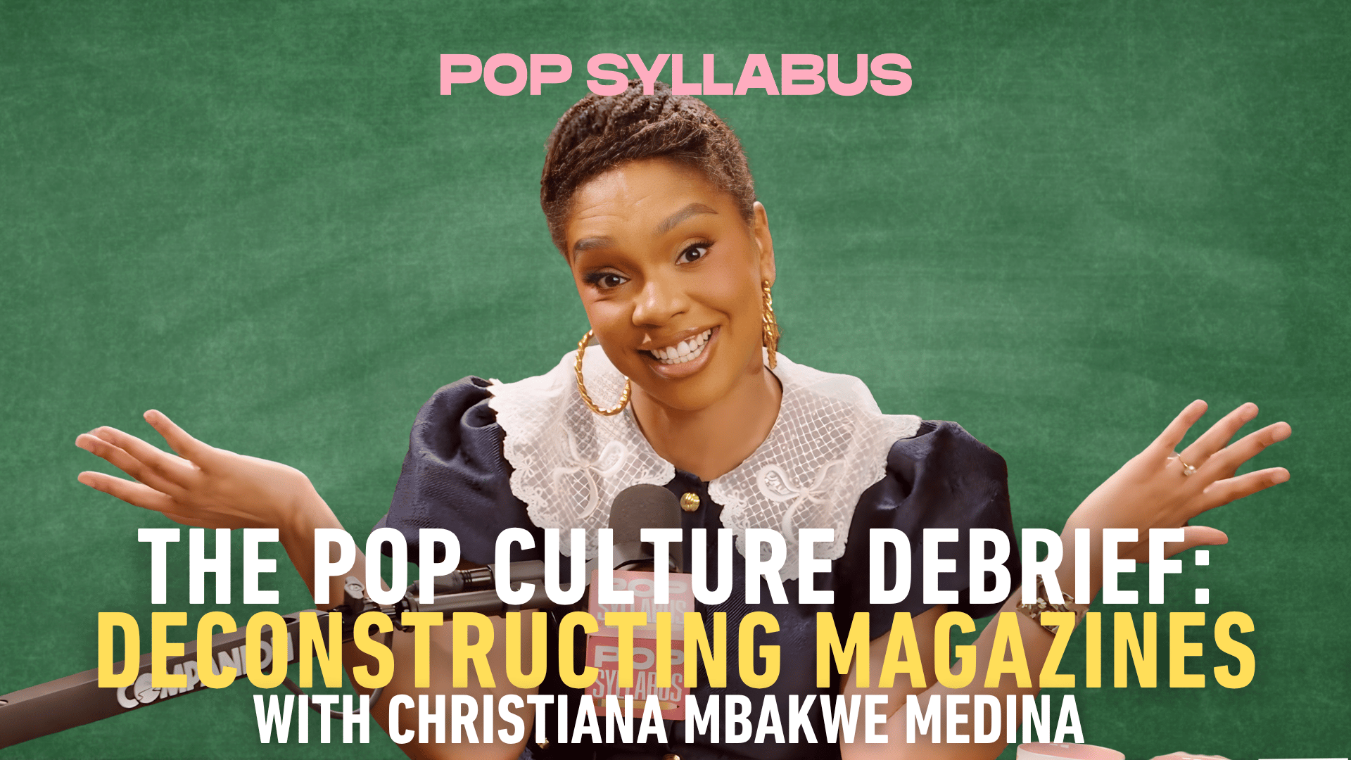 The Pop Culture Debrief: Deconstructing Magazines episode artwork