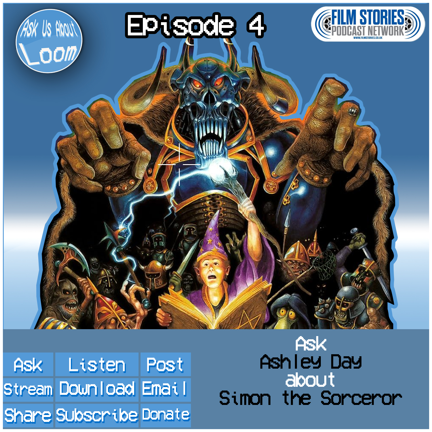 Ask Ashley Day About...Simon The Sorcerer episode artwork