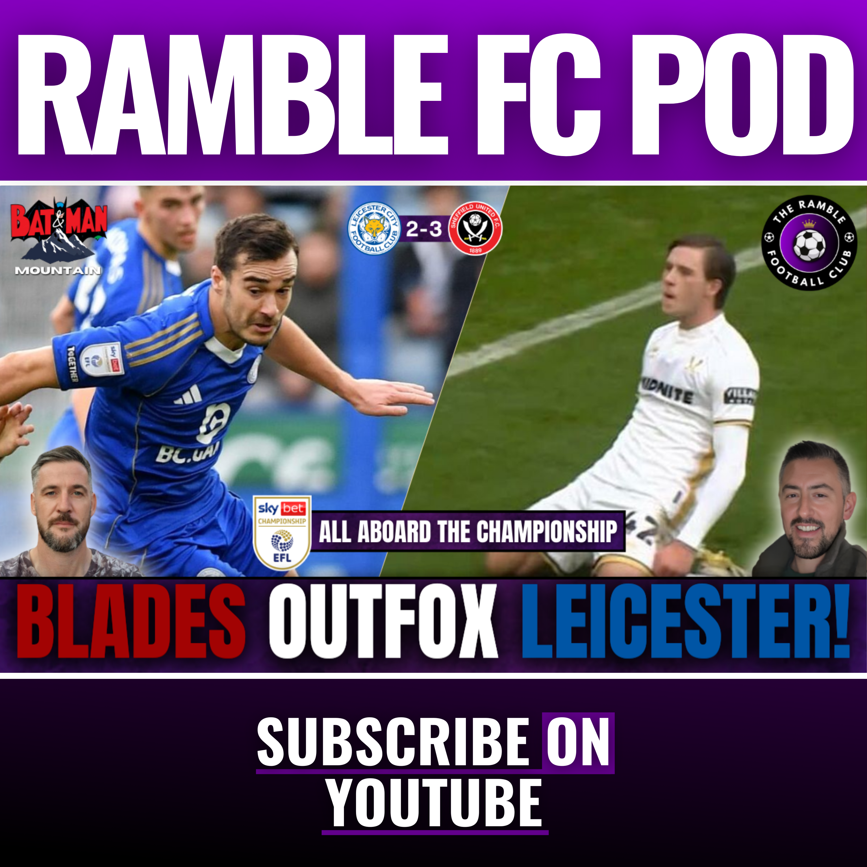 ALL ABOARD THE CHAMPIONSHIP! | BLADES EDGE LEICESTER 3–2