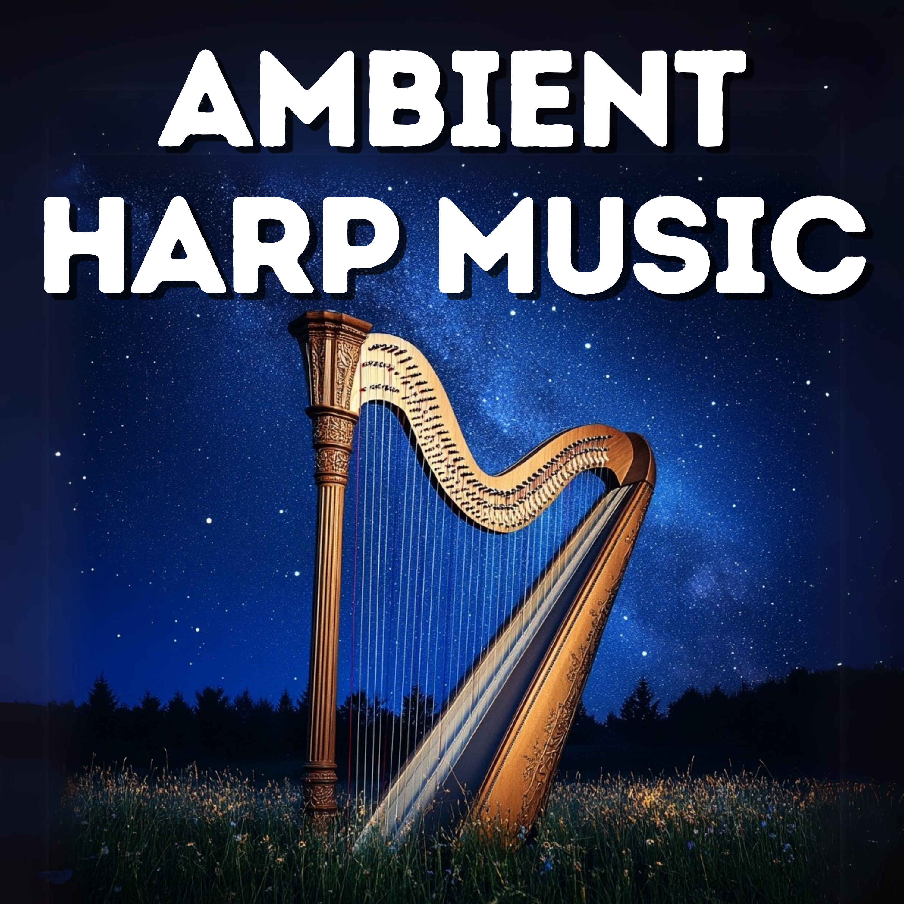 Ambient Harp - Relaxing and Soothing Sleep Music