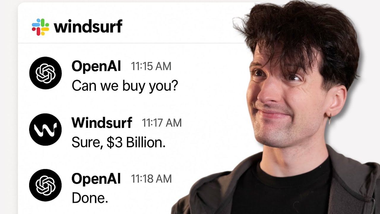 Why is OpenAI buying a VS Code fork??? | Theo - t3․gg