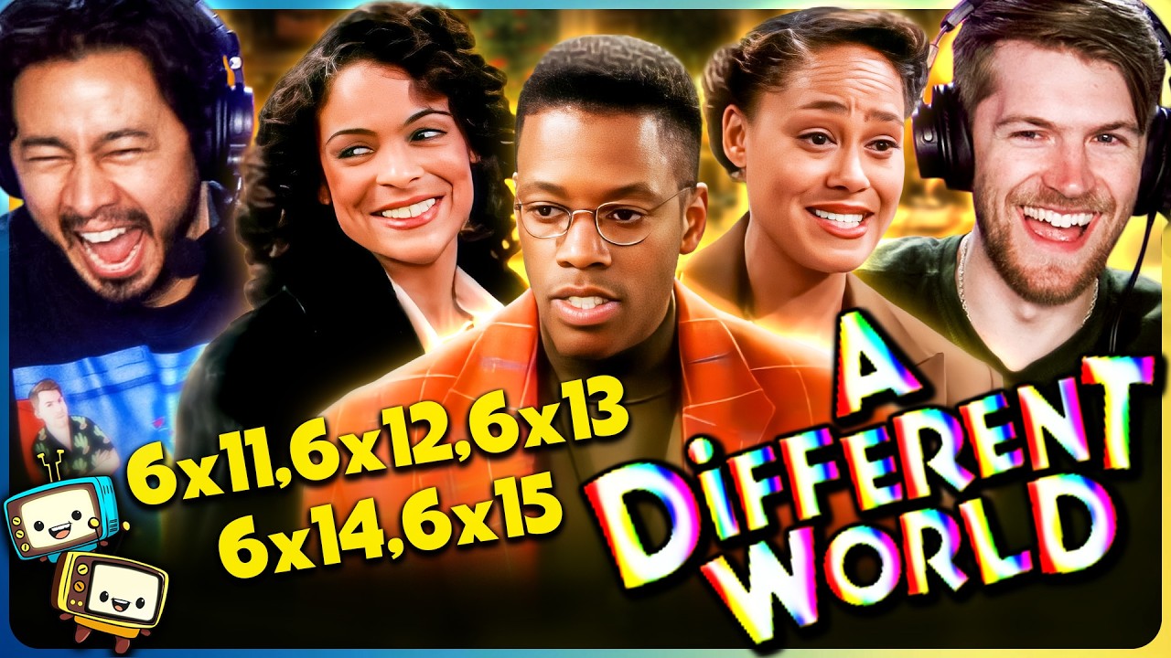 A DIFFERENT WORLD Season 6 Episodes 11-15 Reaction! | Jasmine Guy, Kadeem Hardison, w/ Jaby Koay episode artwork