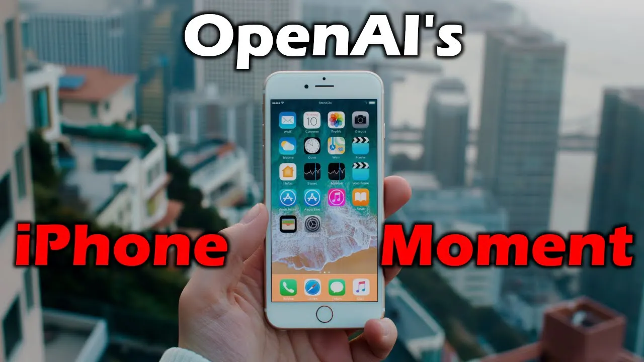 OpenAI just had a BLACK SWAN "iPhone Moment" with GPT-4o - Here's what that means for Google... | Artificial Intelligence Masterclass Episode cover