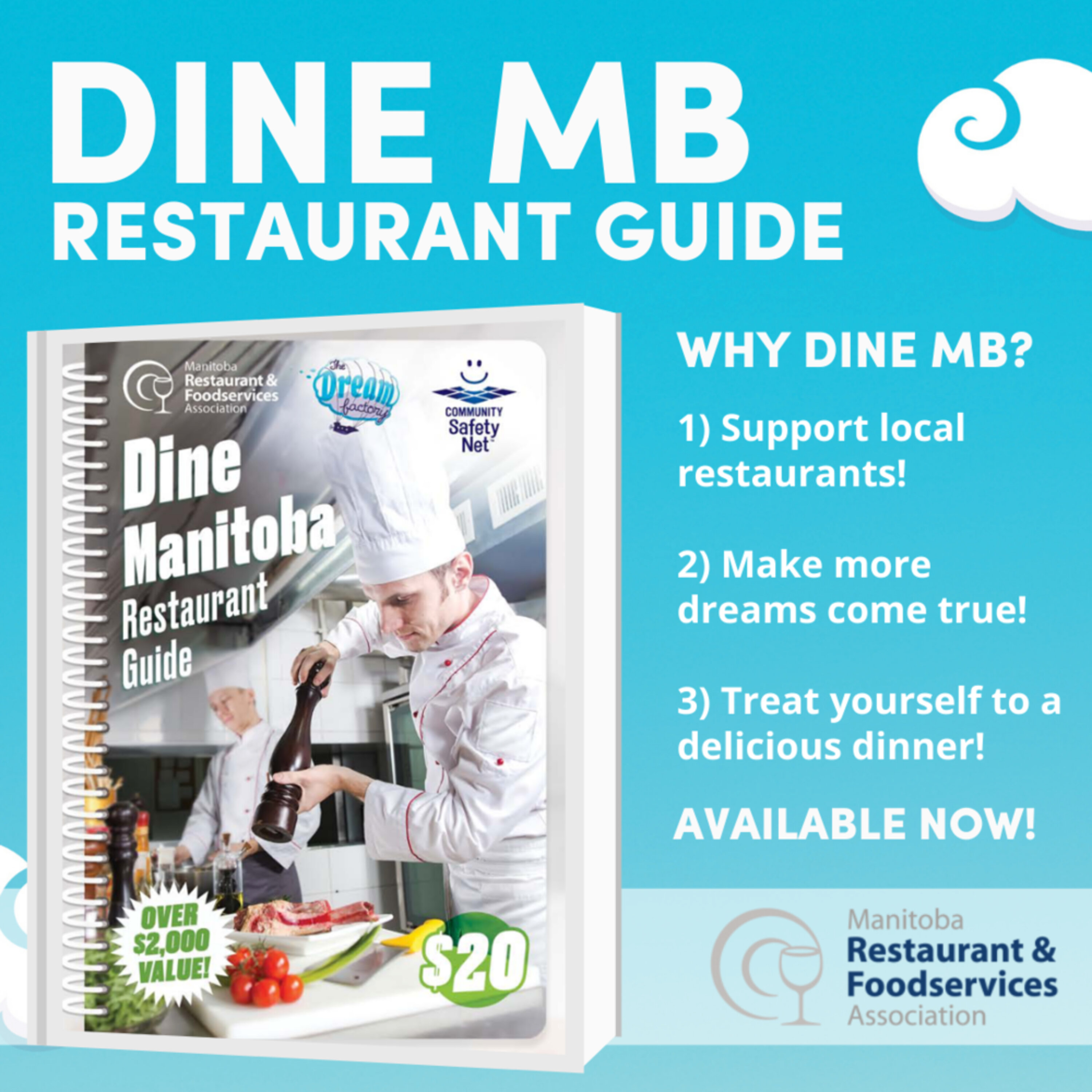 The Main Ingredient w/Kevin Burgin talks about the Dine Manitoba Guide episode artwork