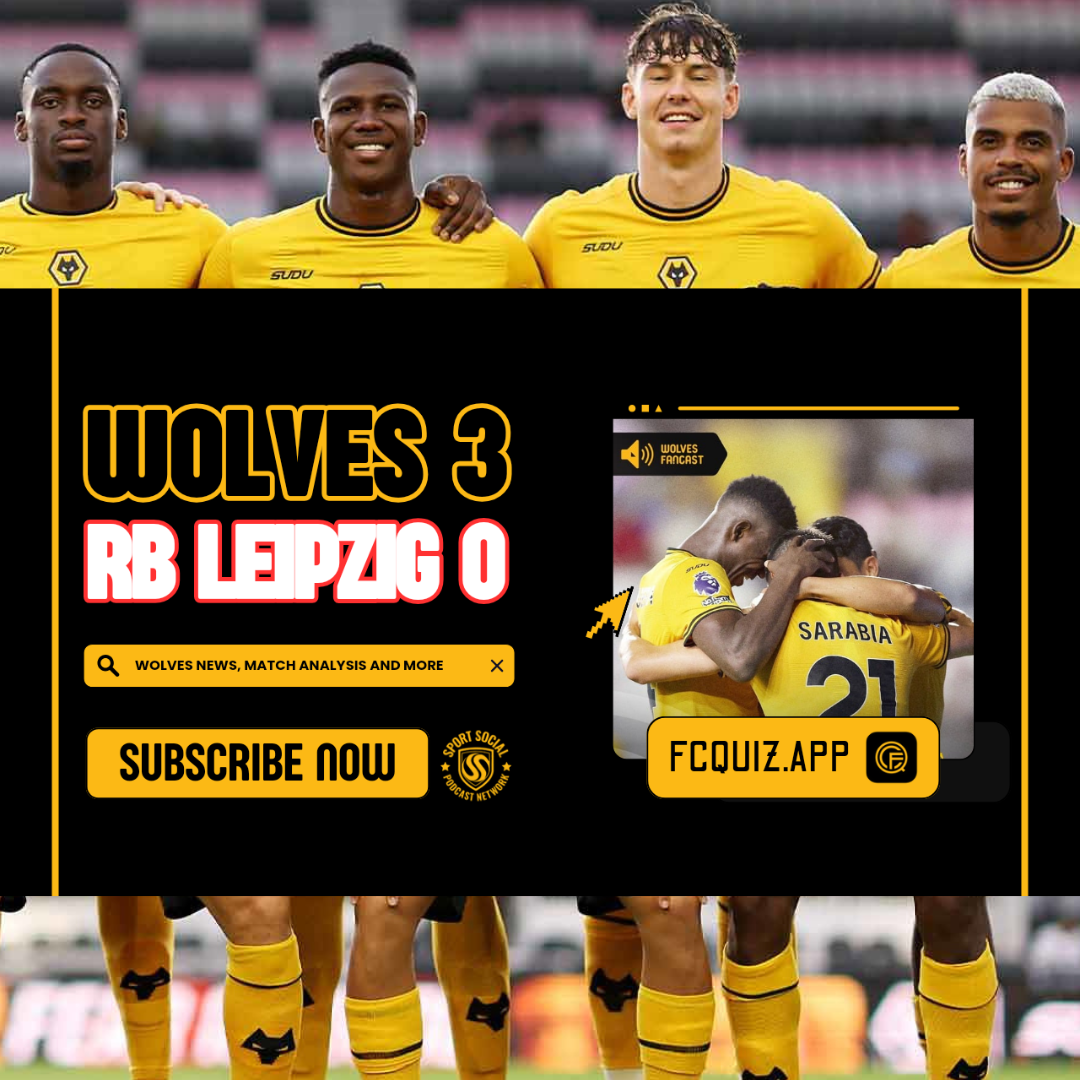 Gary gives you Wins, Not Wings.  WOLVES 3 RBL 0 Review Show episode artwork