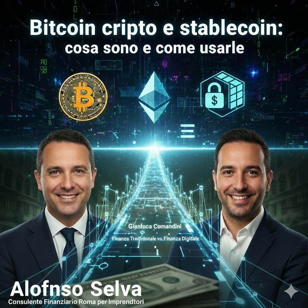 Bitcoin cripto e stablecoin:1 PARTE. Cosa sono e come usarle con Gian Luca Comandini. EP. 335 Bitcoin cripto e stablecoin:1 PARTE. Cosa sono e come usarle con Gian Luca Comandini. EP. 335