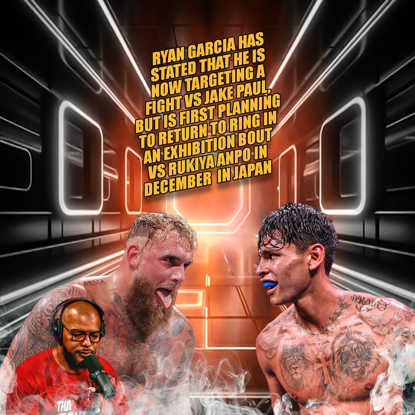 ☎️Ryan Now Targeting Jake Paul 🤣First Ryan Garcia Vs Rukiya Anpo In An Exhibition Bout On Dec 30th