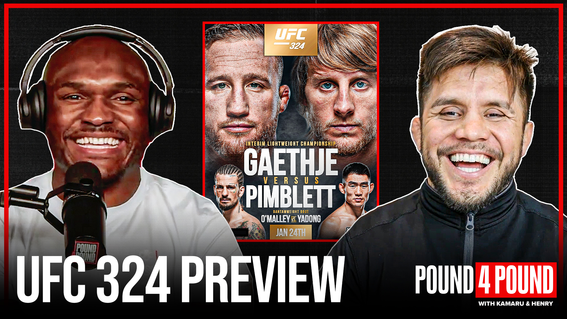 Pound 4 Pound with Kamaru Usman & Henry Cejudo