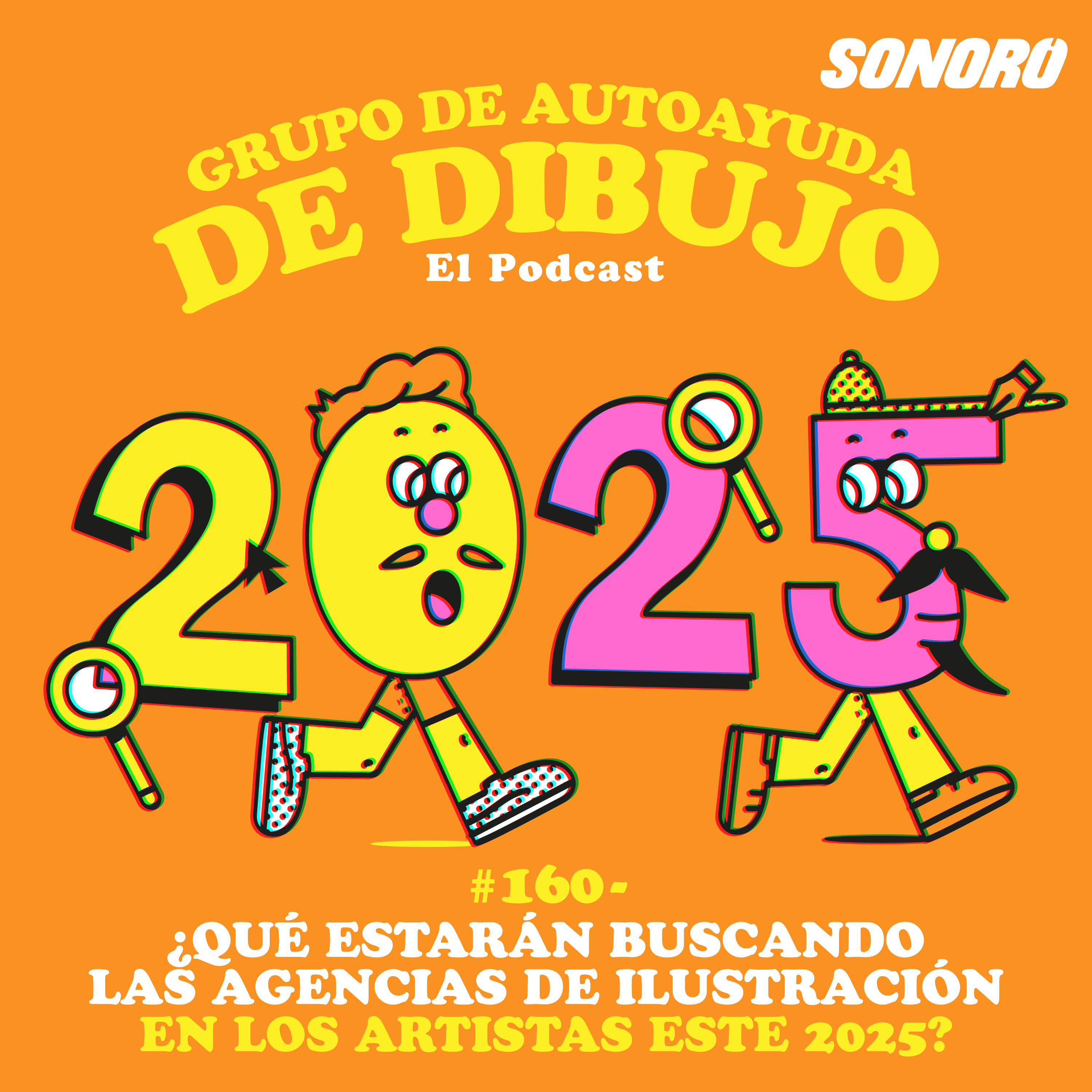 Ep. 160 - ¿Qué estarán buscando las agencias de ilustración en los artistas este 2025? episode artwork