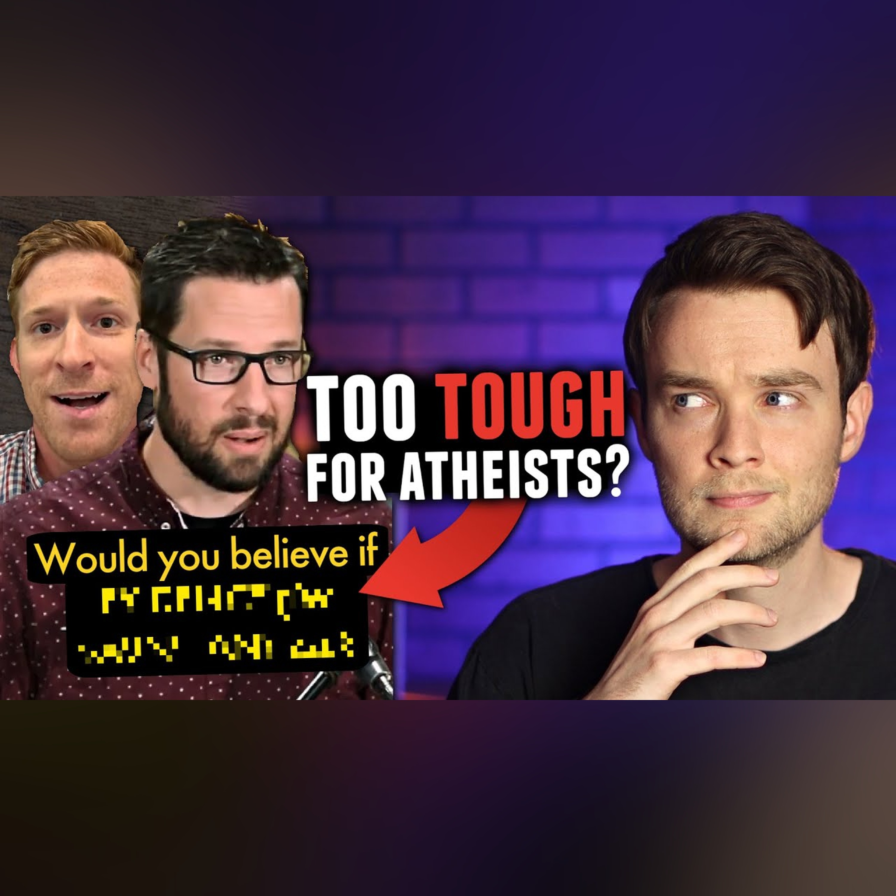 The Hardest Questions for Atheists to Answer episode artwork