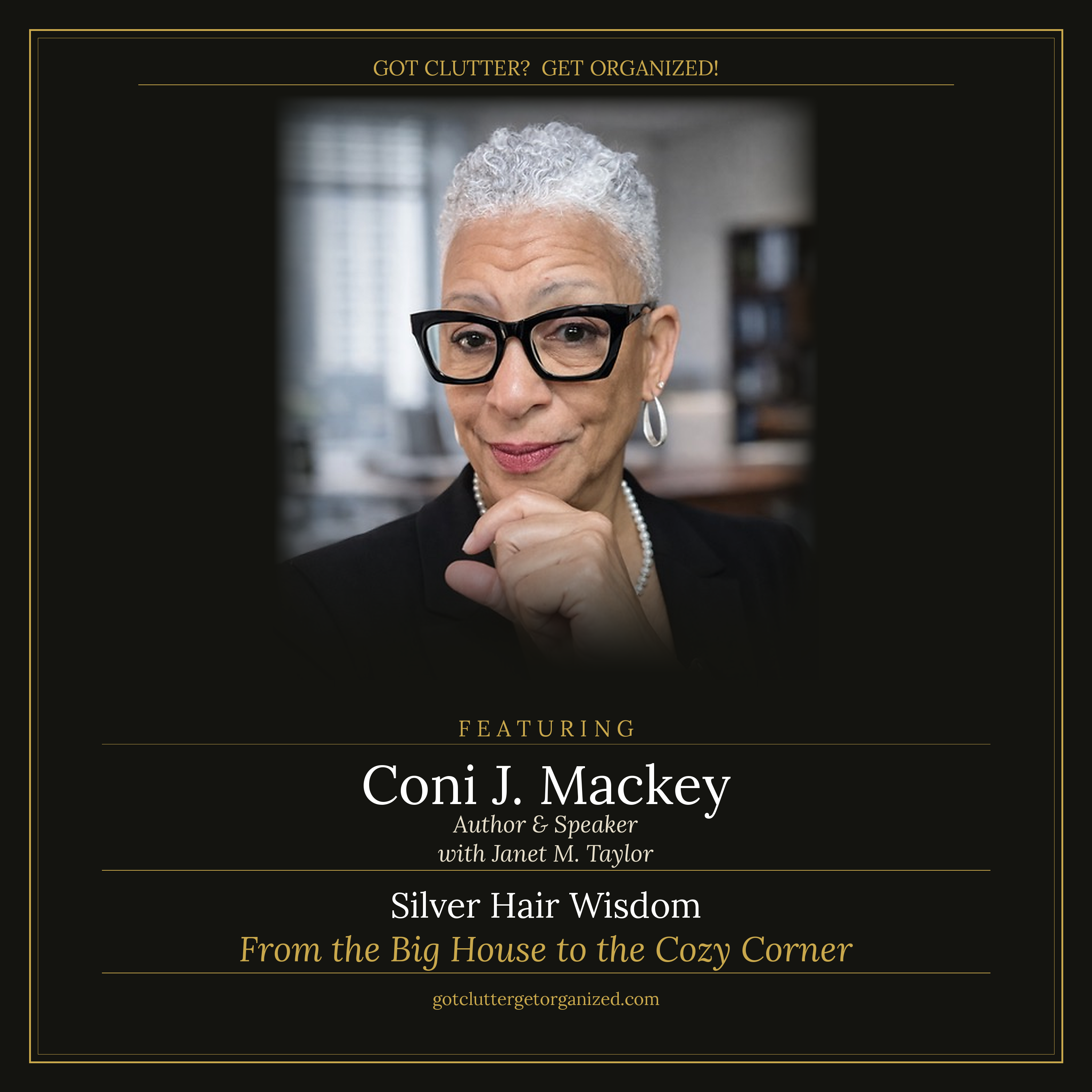 From the Big House to the Cozy Corner with Coni J. Mackey