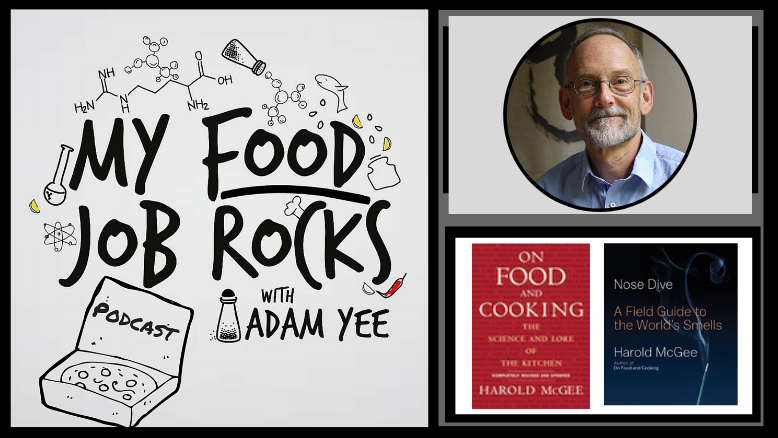 Ep. 245 – Food is Science, Smell is Music with Harold McGee, Author of On Food and Cooking and Nose Dive episode artwork