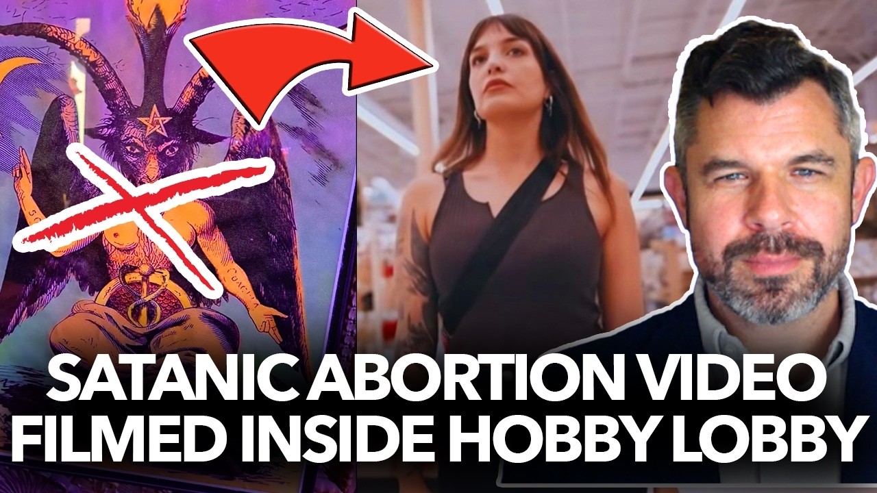 1340: Satanic Abortion Video Filmed in Hobby Lobby by Dr. Taylor Marshall