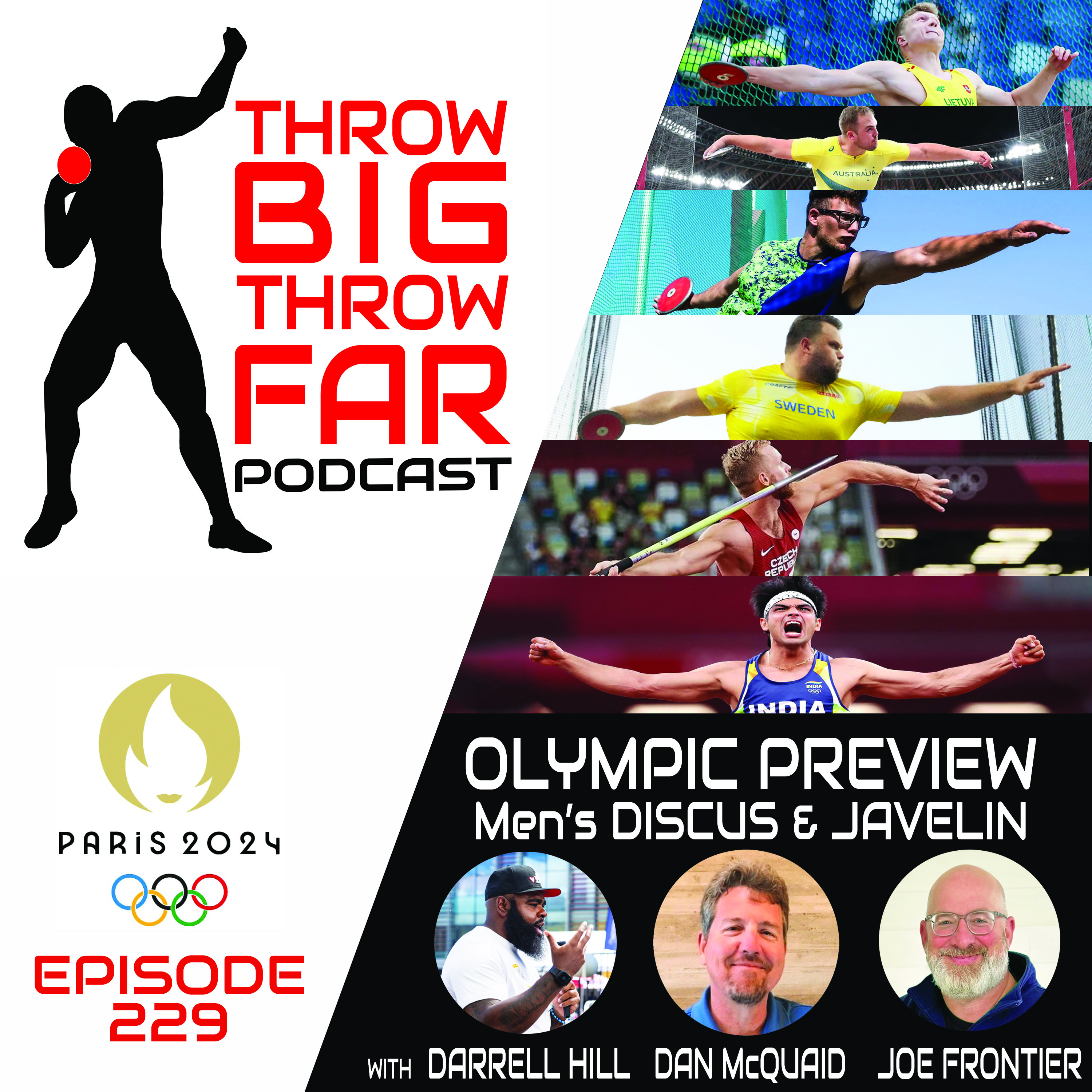 OLYMPIC MEN'S DISCUS & JAVELIN PREVIEW with DARRELL HILL & DAN McQUAID