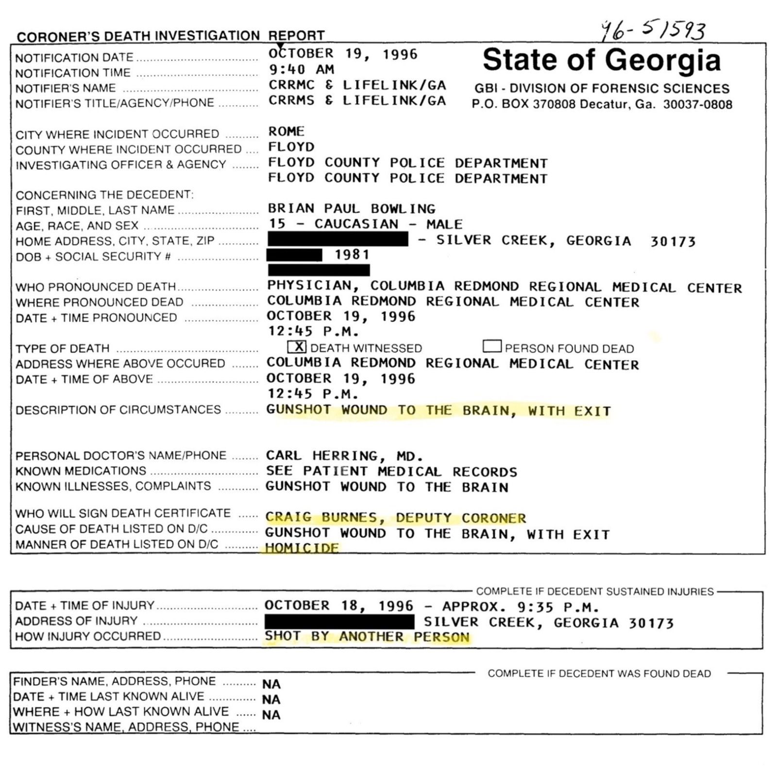 Ep. 7 - Mortician’s Powder