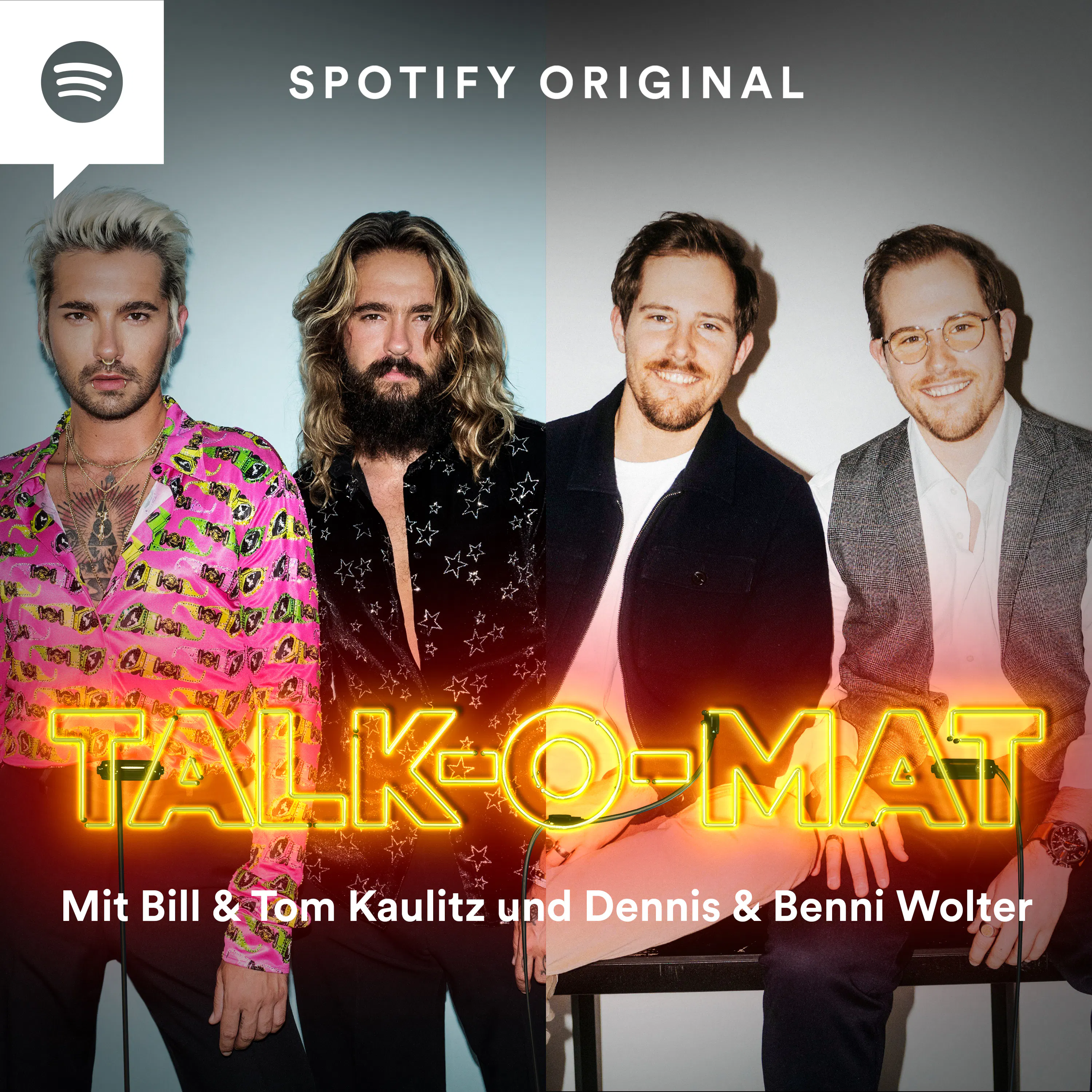 Bill & Tom Kaulitz x Dennis & Benni Wolter (World Wide Wohnzimmer)