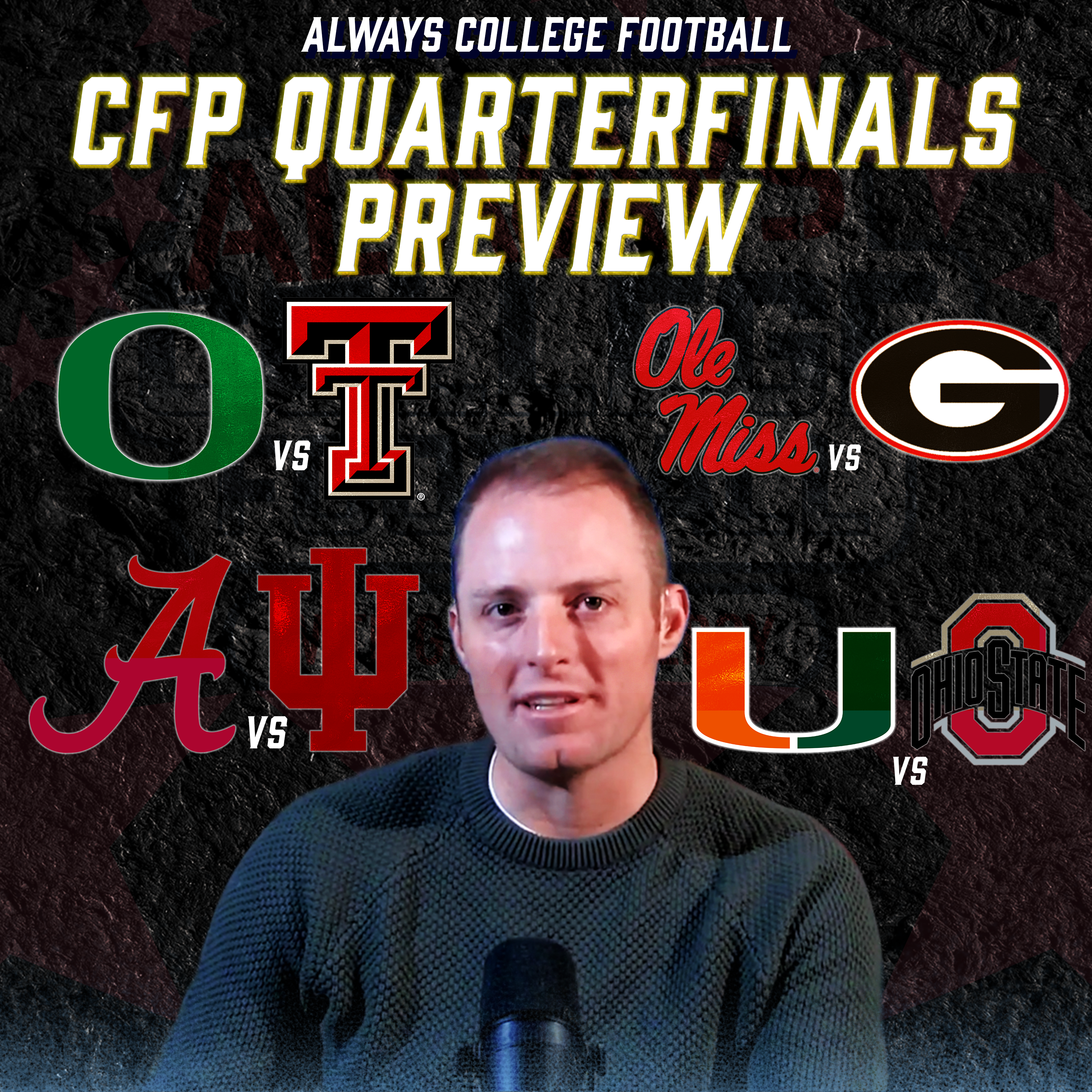 Greg McElroy’s CFP Quarterfinal Previews: Will the BIG 10 dominate? | Always College Football