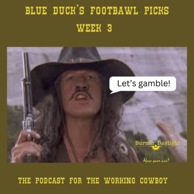 Blue Duck’s Footbawl Picks: Week 3