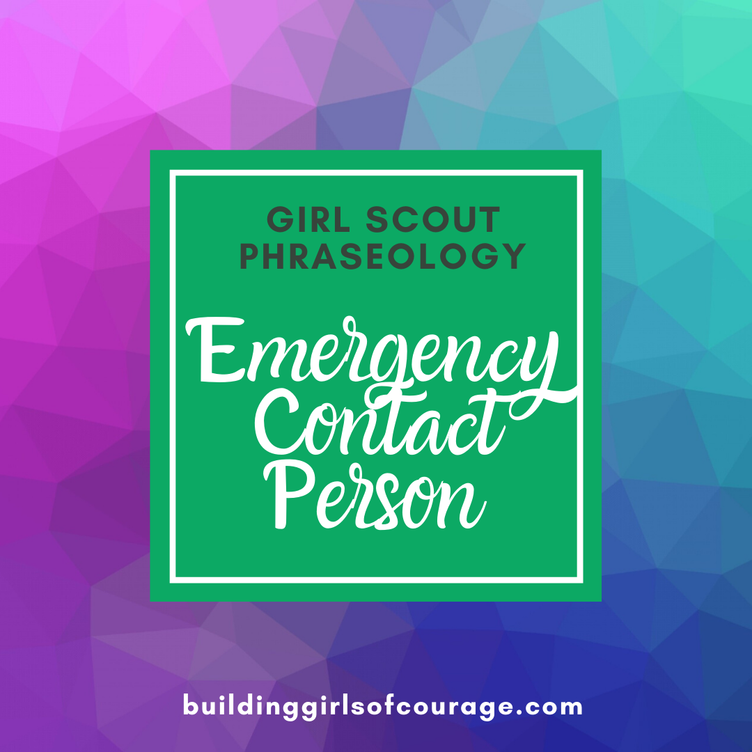 Girl Scouts Phraseology: Emergency Contact episode artwork