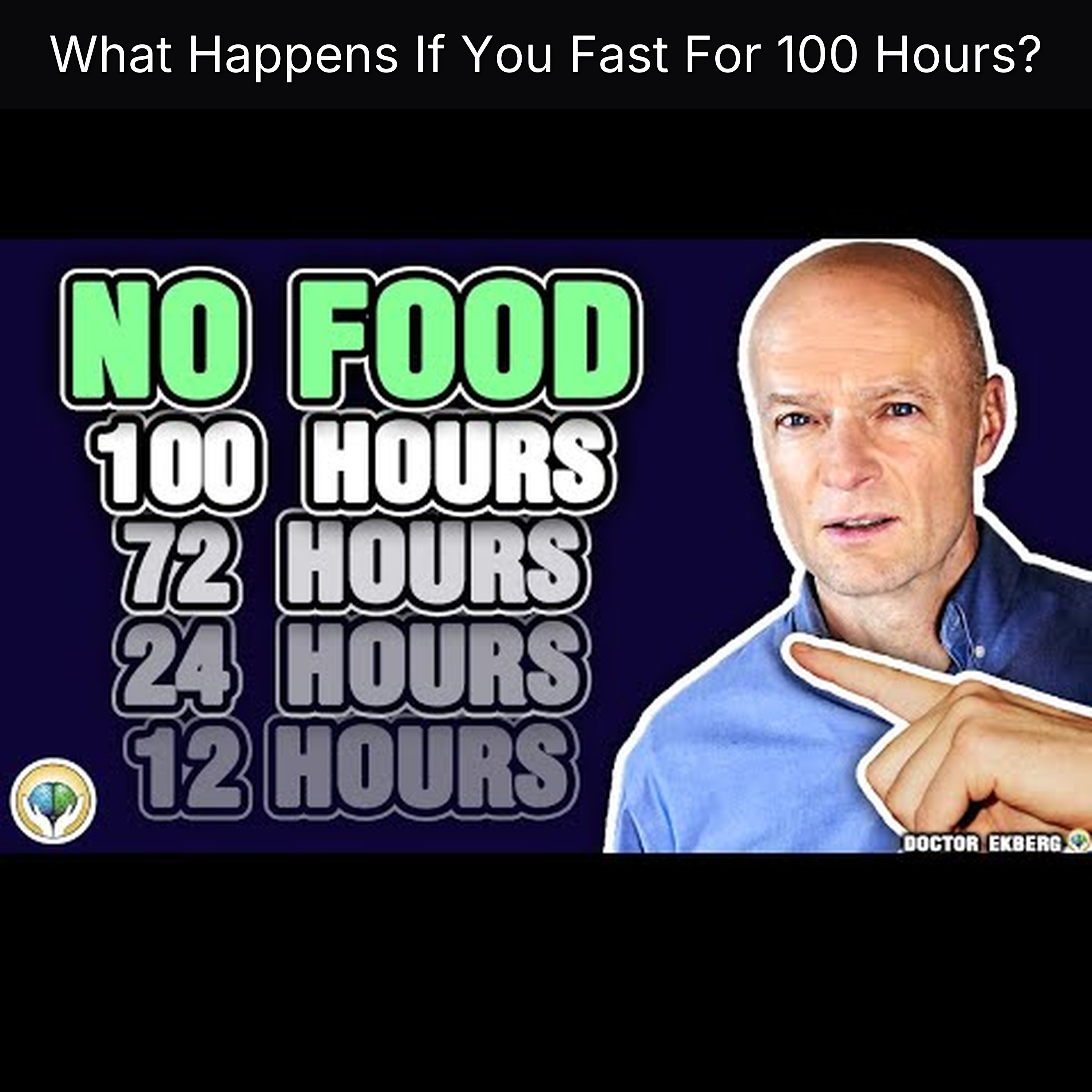 What Happens If You Fast For 100 Hours? episode artwork
