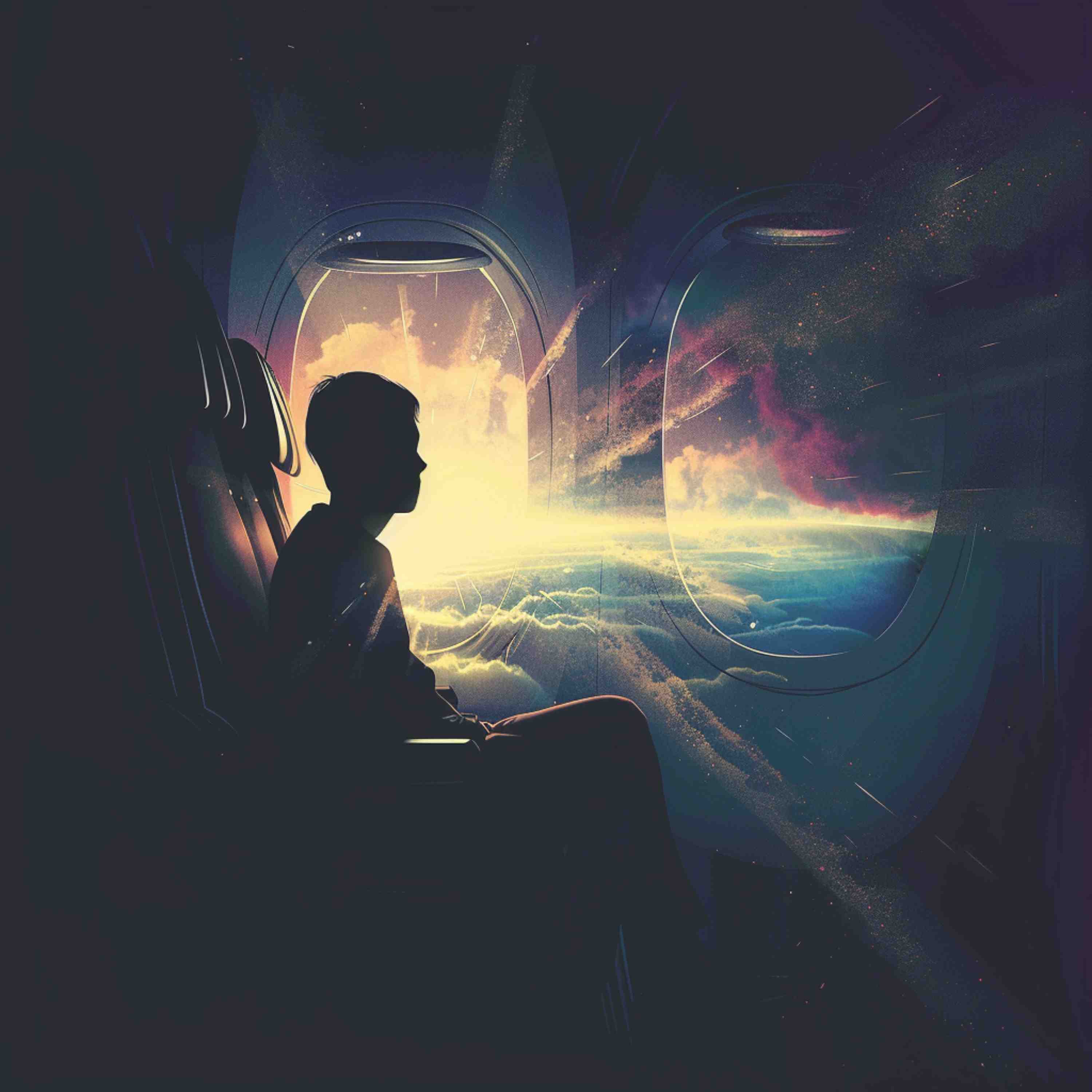 WITH MUSIC - Travel Anxiety Relief: NSDR for Flying