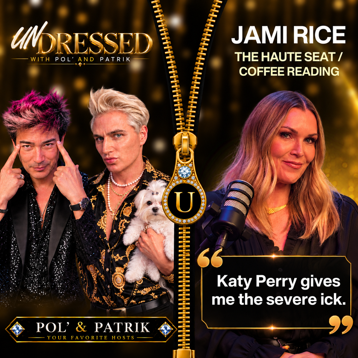 Jami Rice: The Haute Seat and Coffee Reading - Katie Ginella & Bravo’s Toxic Turn. Katy Perry and Justin Trudeau  Heat Up and  RHOC Needs a Major Reboot! episode artwork