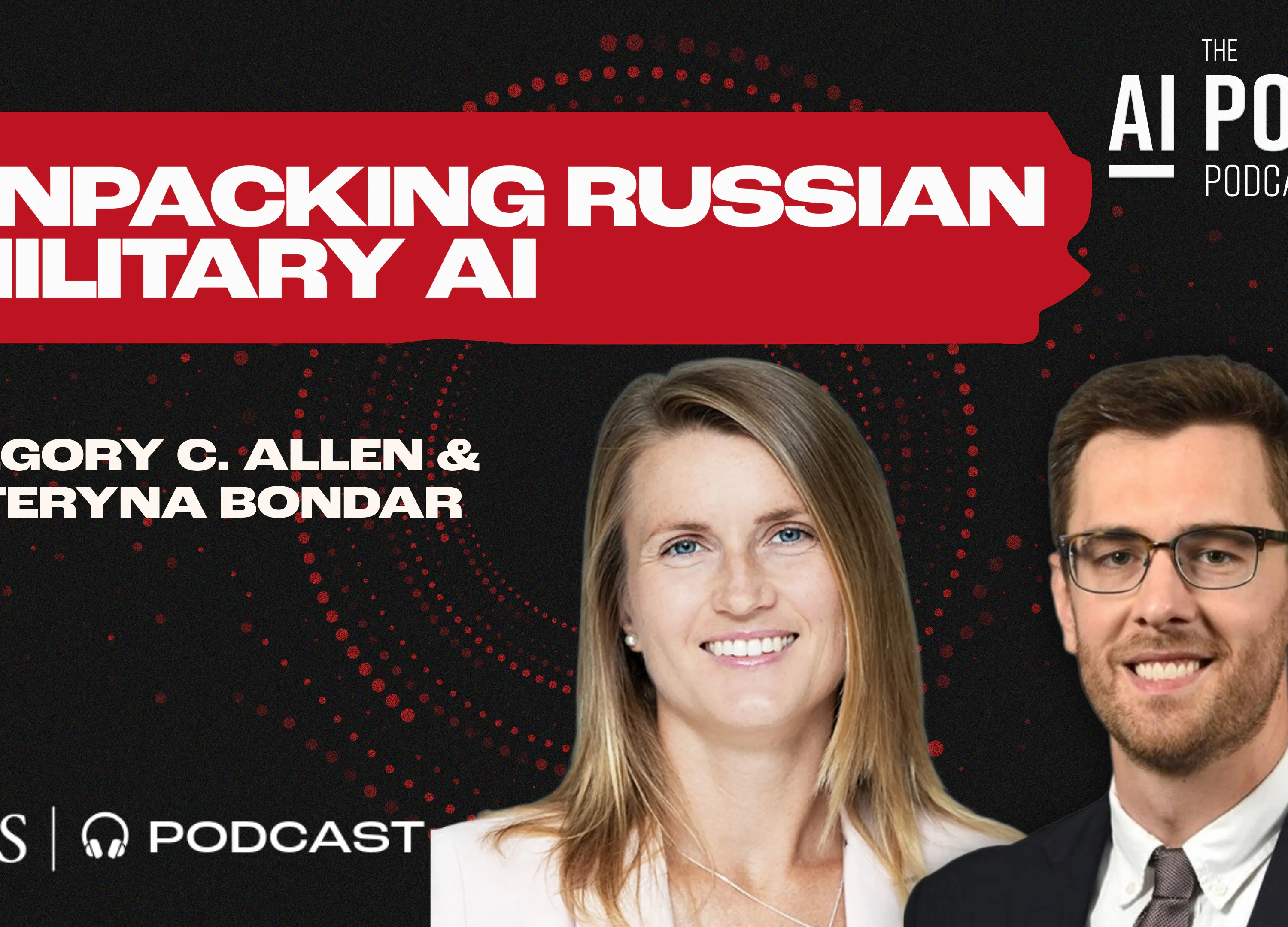 Unpacking Russian Military AI with Kateryna Bondar episode artwork