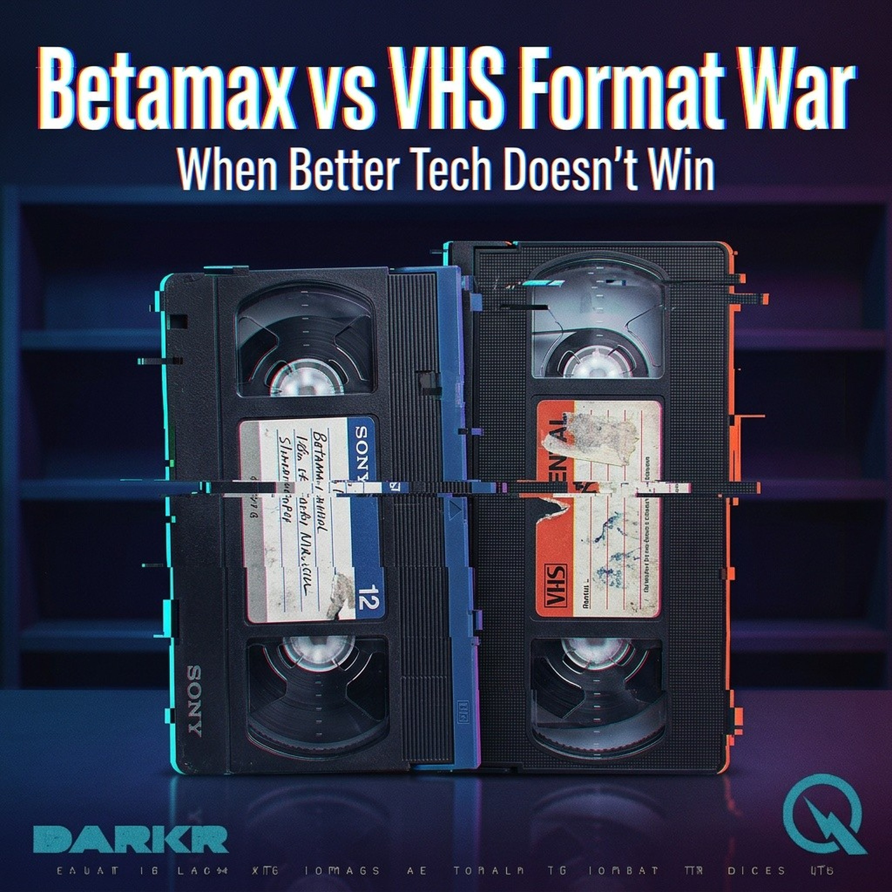 Betamax vs VHS Format War