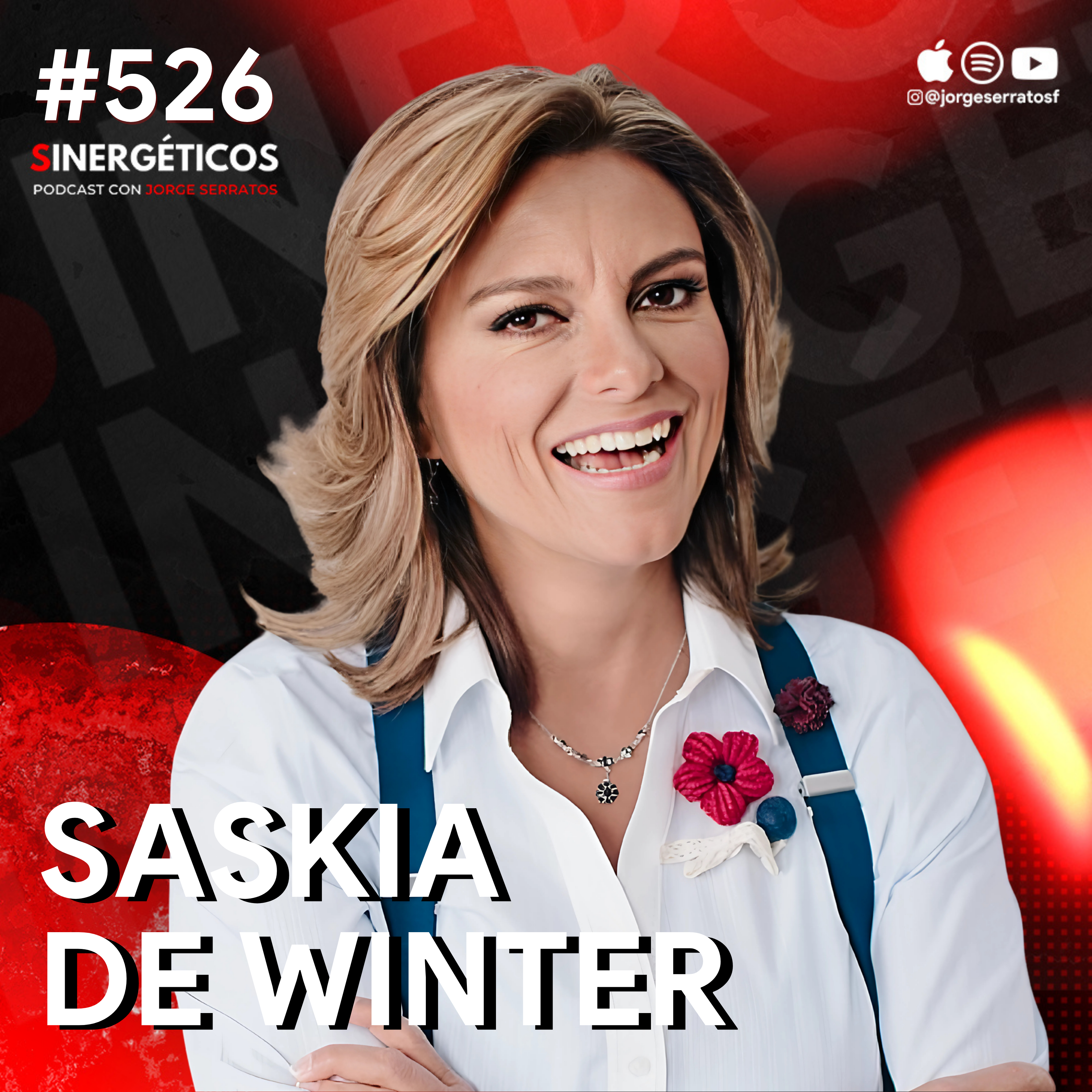 Cómo leer a las personas para CONSEGUIR LO QUE QUIERAS | Saskia De Winter | #526 SINERGÉTICOS episode artwork