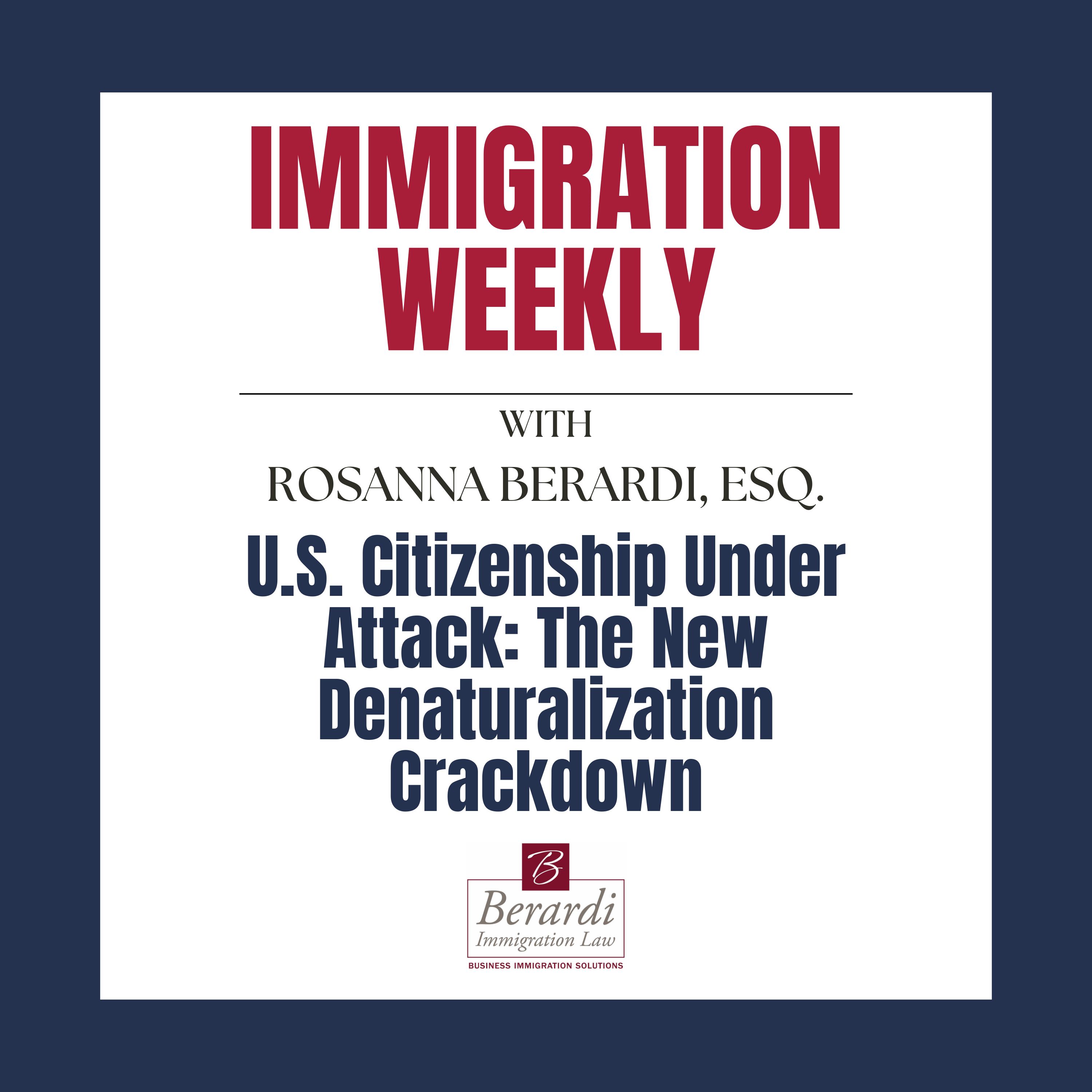 U.S. Citizenship Under Attack: The New Denaturalization Crackdown episode artwork
