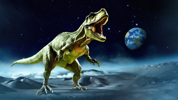 How Did Dinosaur Bones Get on the Moon?