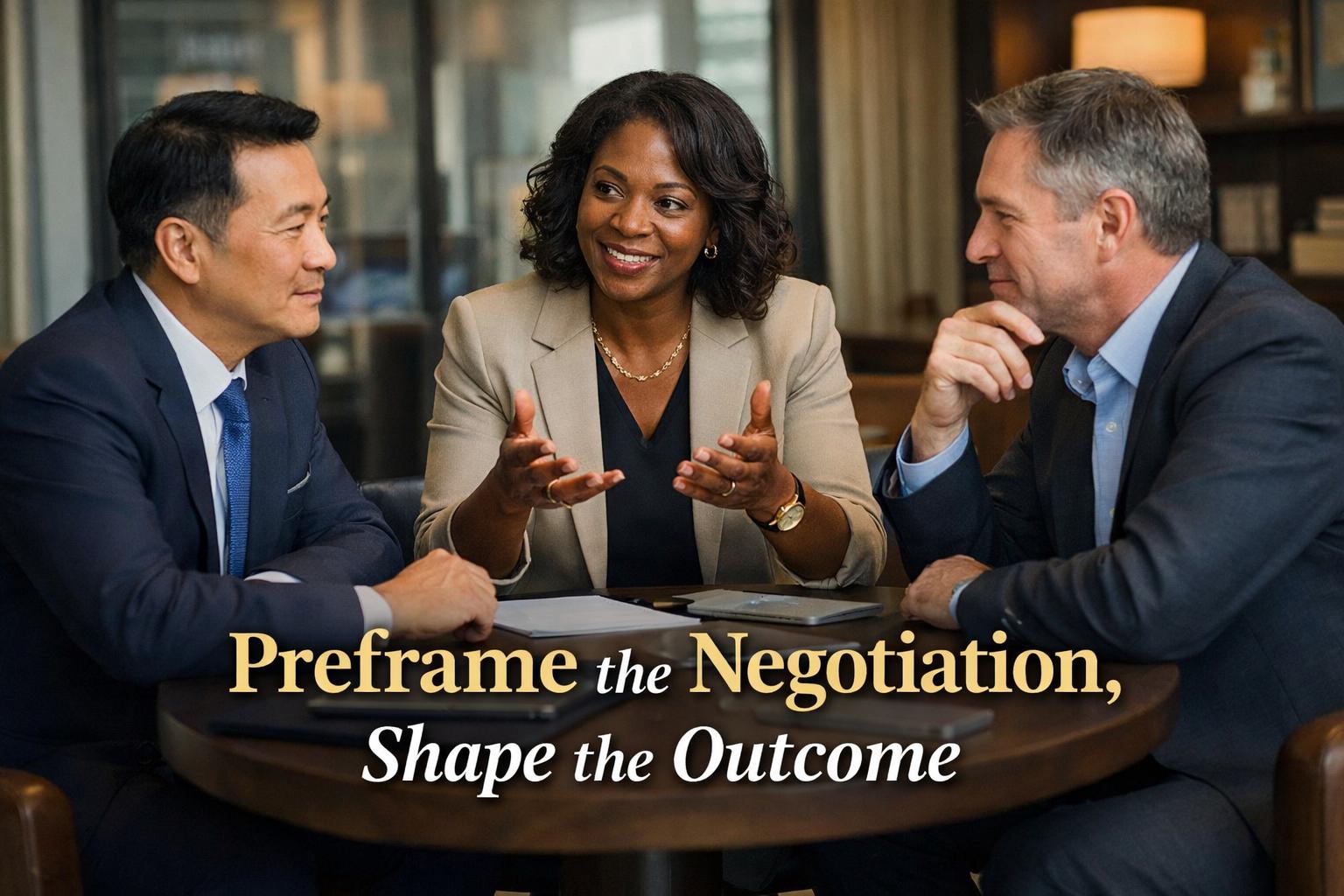 “Quickly Preframe Negotiations: How to Use It and Social Proof to Improve”