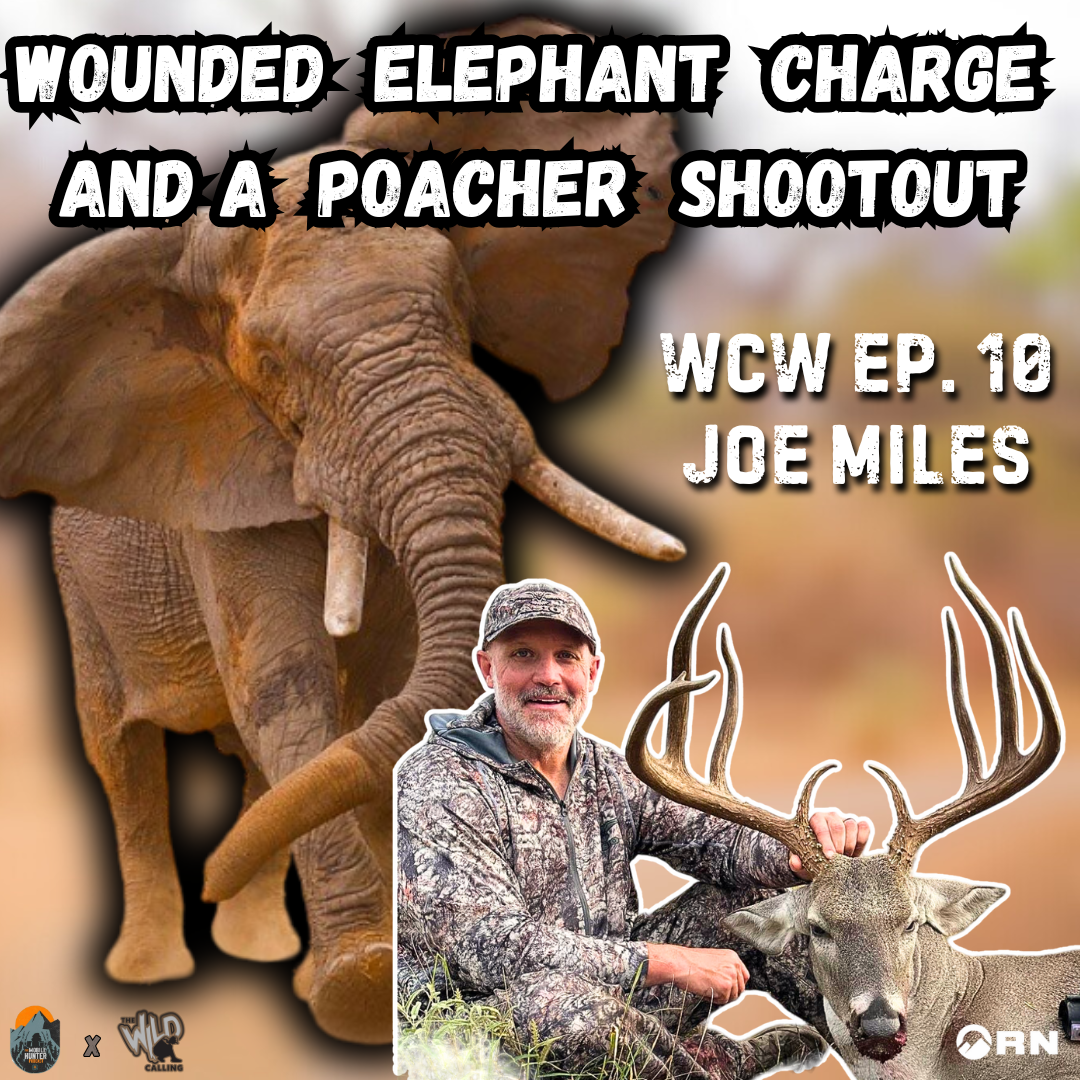 A Wounded Charging Elephant & a Shootout w/ Poachers – Joe Miles WCW Ep. 10 episode artwork