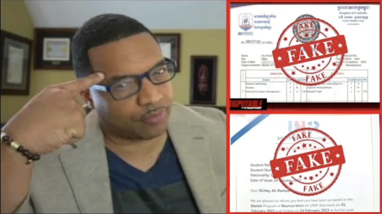 TYT’s Rashad Richey: Fake Degrees, Fake Lawyer, Real Scam