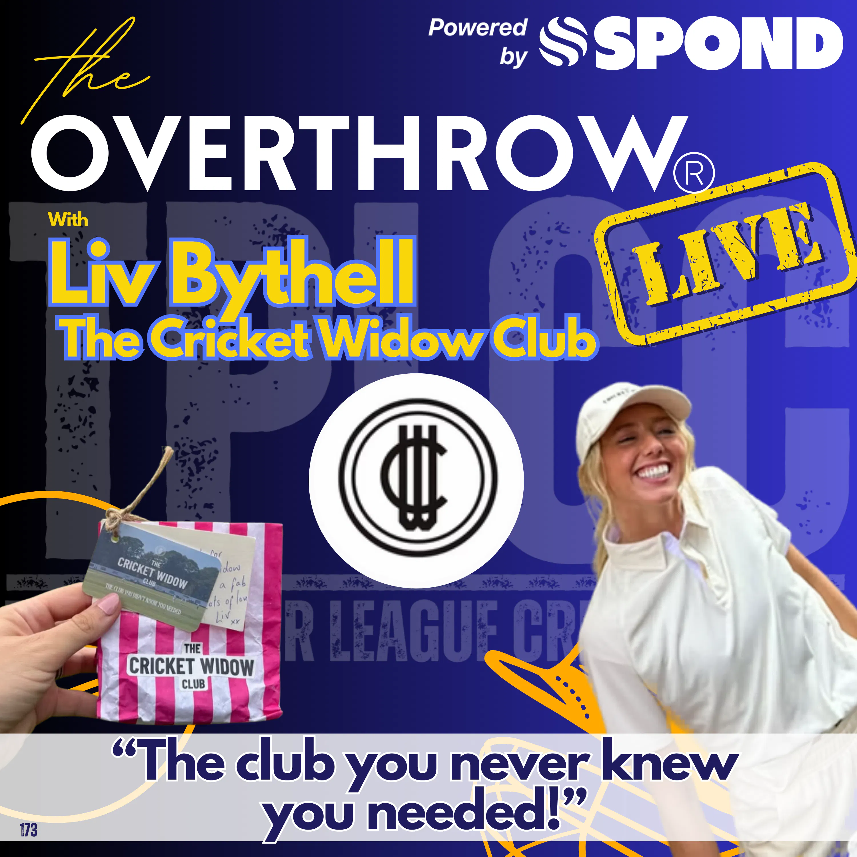 "The Overthrow" from TPLCC with Liv Bythell of the Cricket Widow Club episode artwork