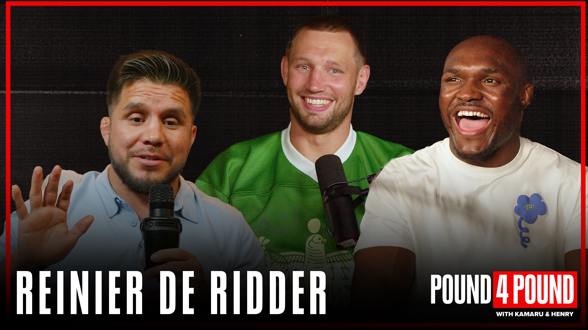 REINIER de RIDDER! Khamzat, Fluffy Hernandez Gameplan, Middleweight Landscape | Pound4Pound Podcast