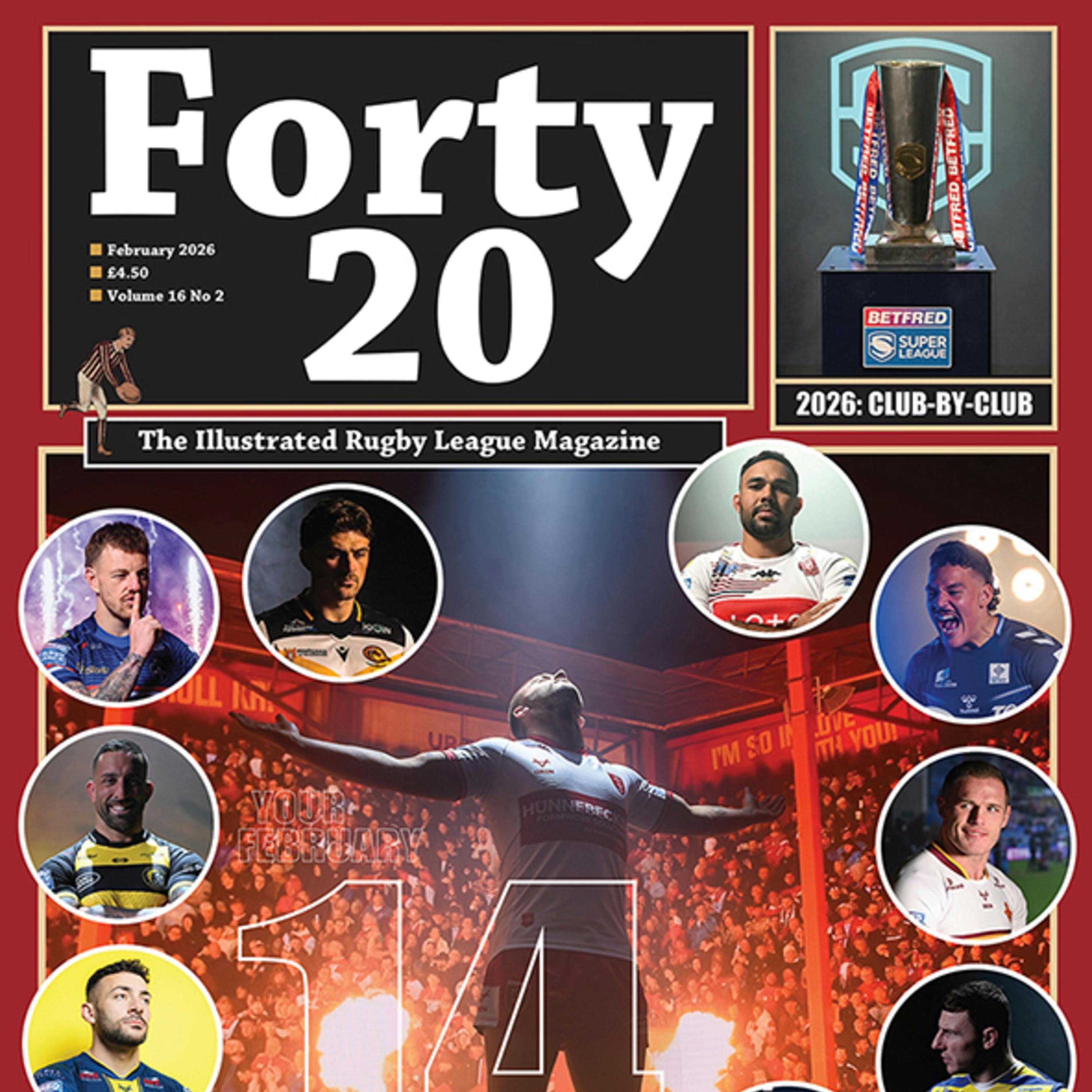 Forty20 LIVE: 9th February 2026 with Jamie Sandy!