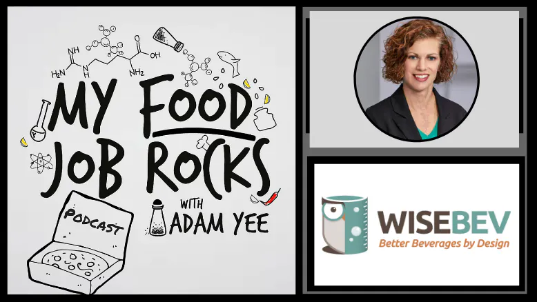 Ep. 242 – Product Development Tips for Communicating Complex Projects with Lindsay Wisener owner of WiseBev — My Food Job Rocks! cover