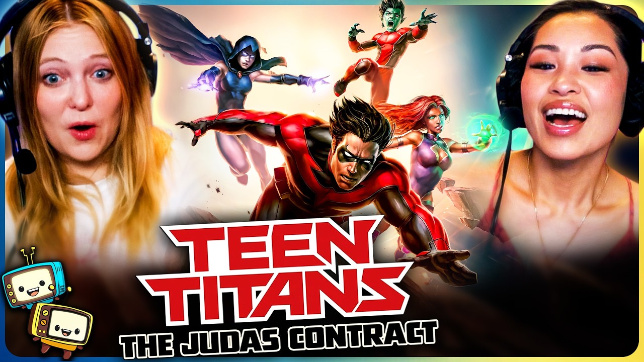 TEEN TITANS: THE JUDAS CONTRACT (2017) Movie Reaction! | DC Animation | Stuart Allan episode artwork