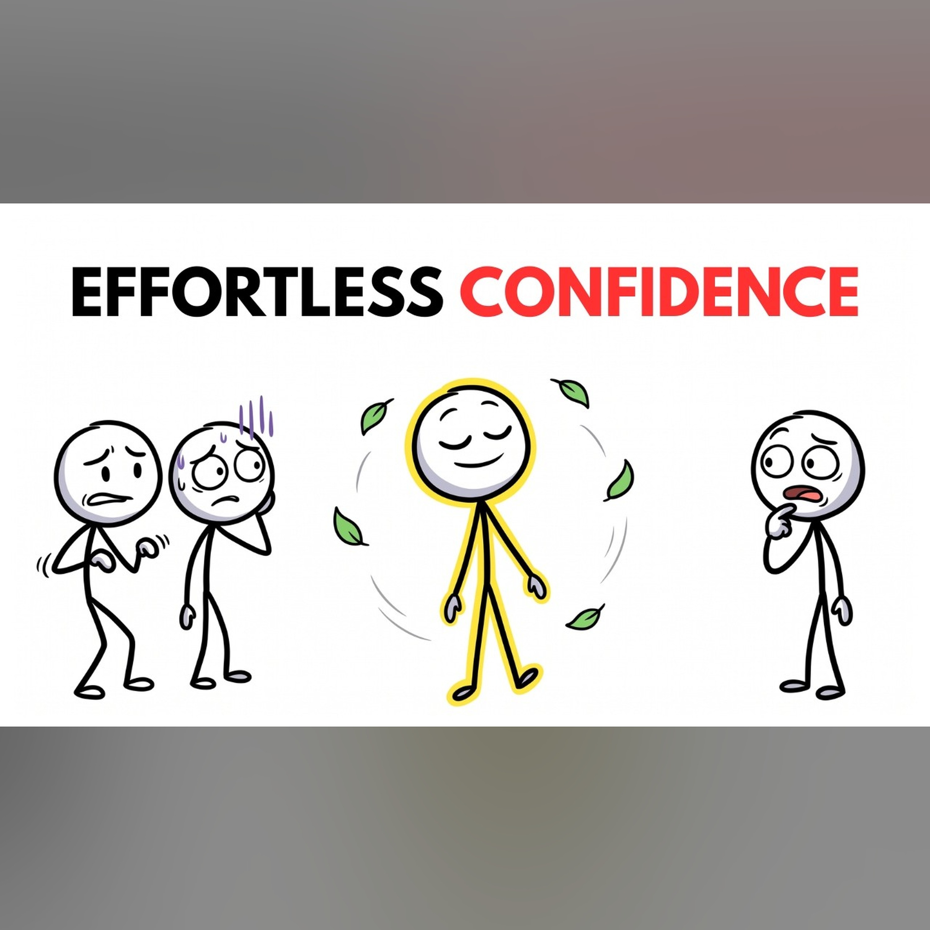 Psychology of Confidence: Be So Confident It Makes People Nervous