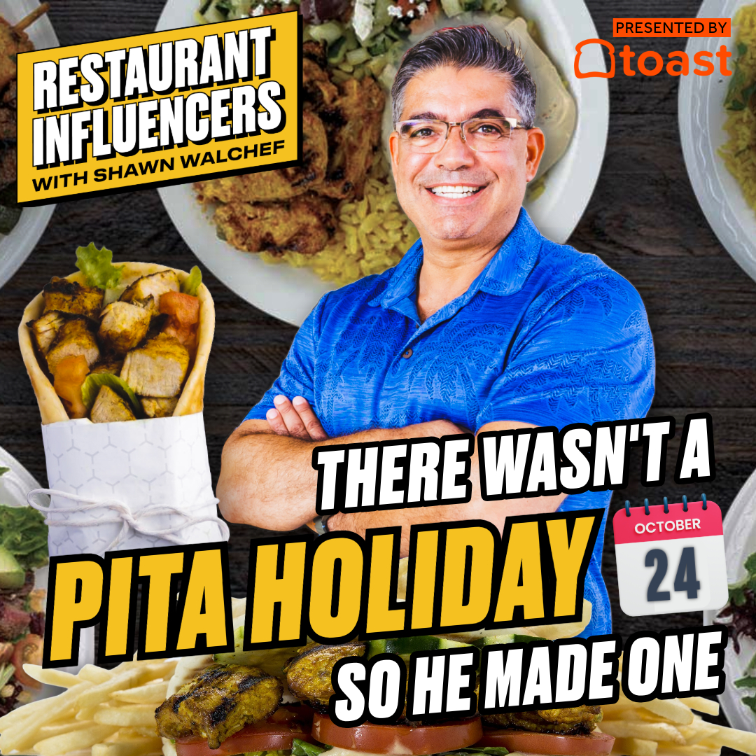 This Restaurant CEO Created His Own National Pita Holiday (and Turned It Into a Business Strategy) episode artwork