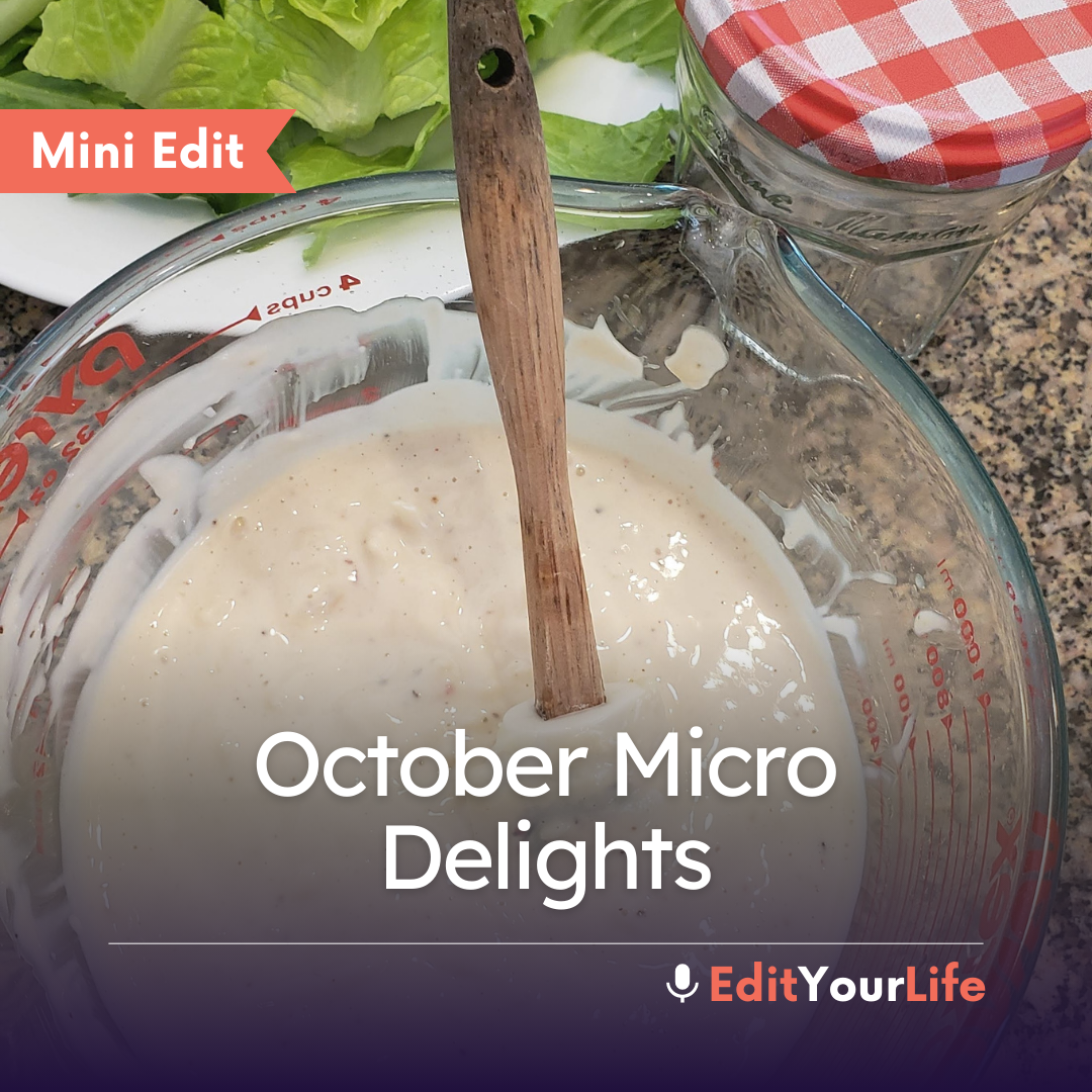 Mini Edit: October Micro Delights episode artwork
