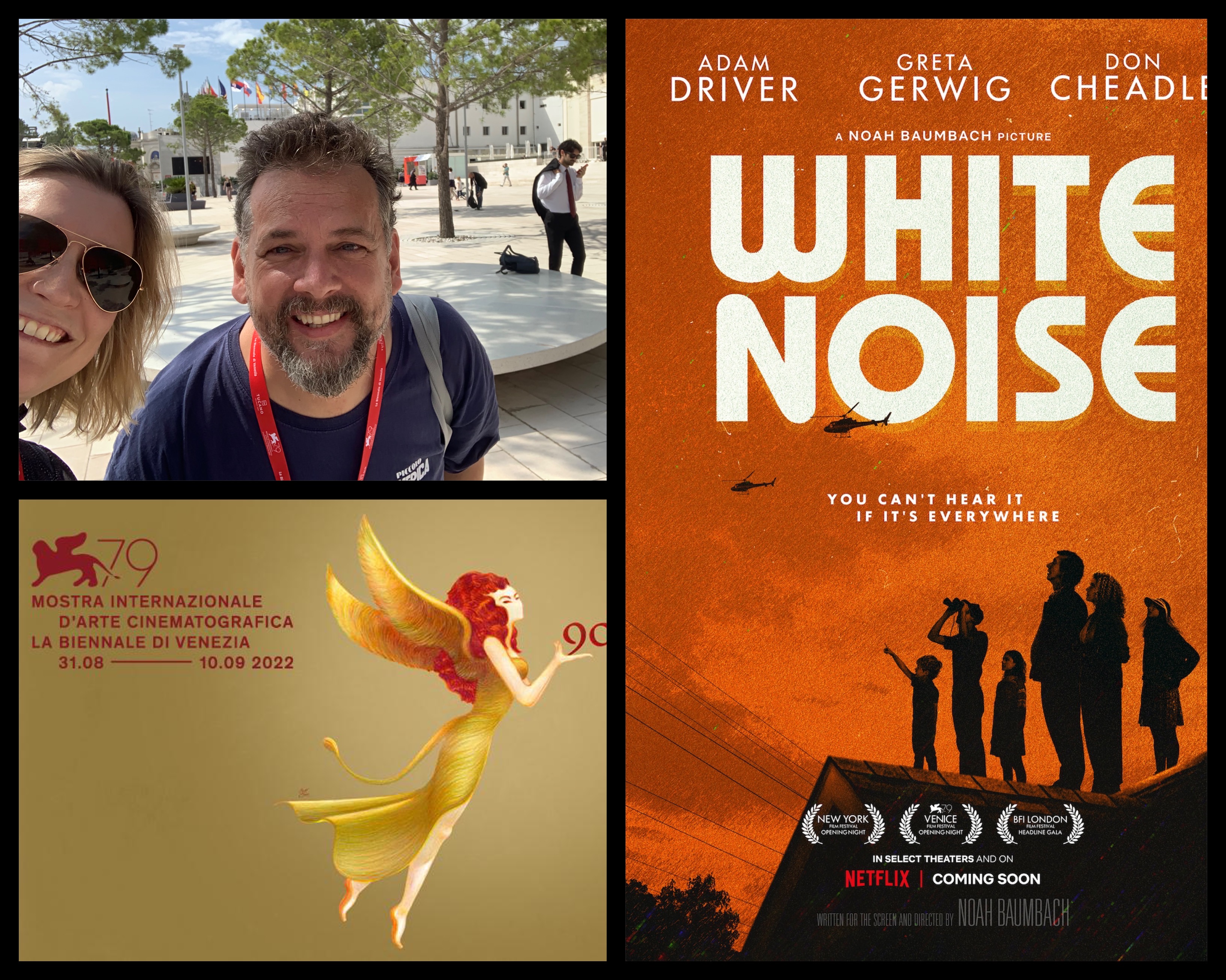 297: Venice Film Festival 2022 dispatch. Review and first reactions,  "White Noise"!  With critic John Bleasdale.