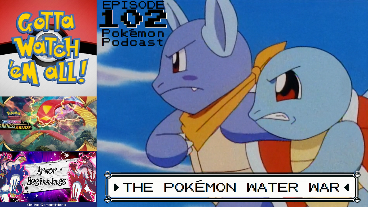The Pokémon Water War episode artwork
