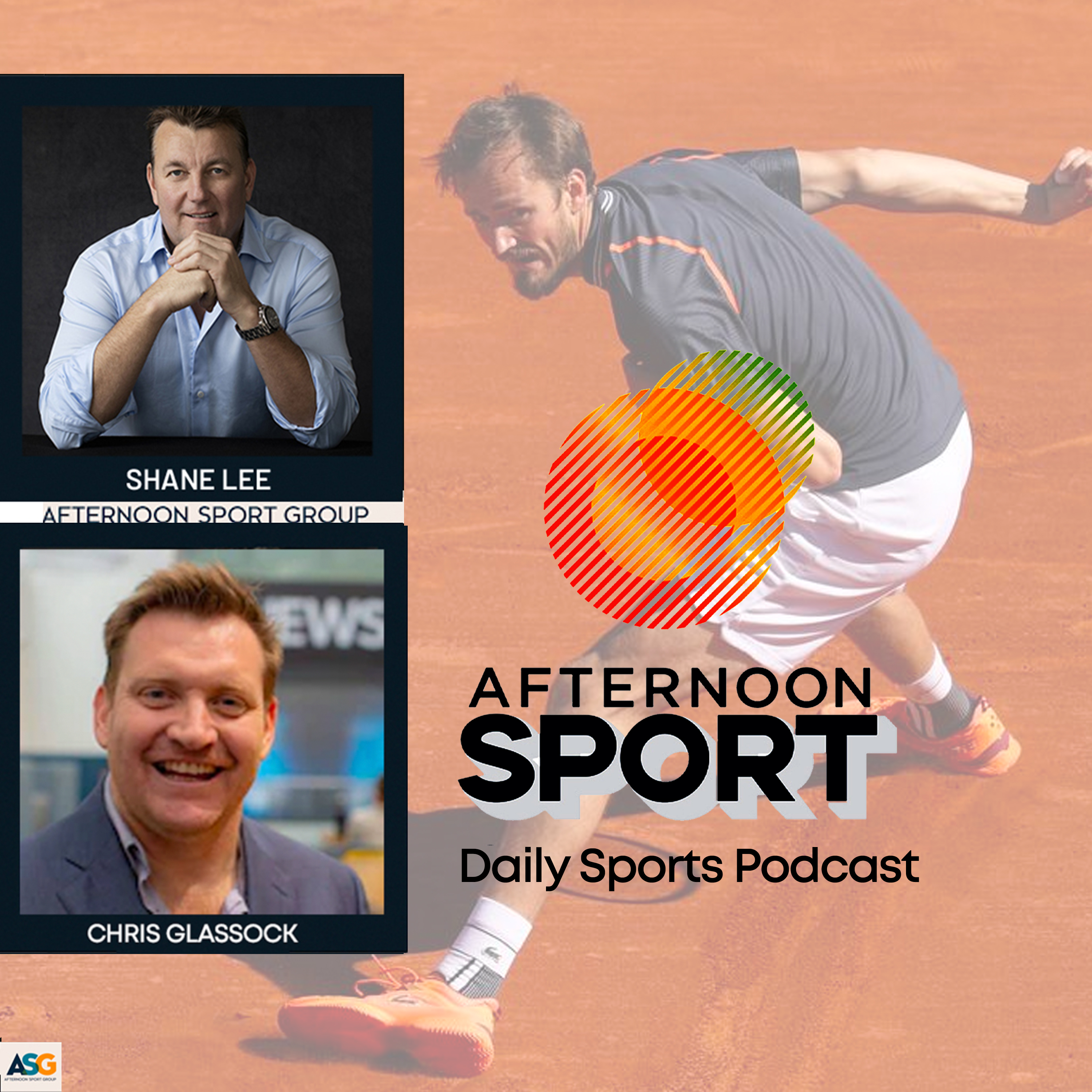 17th April Deep Dive: Dave Warner lost his eye, Daniil Medvedev cracked, Gather Round, ,State of Origin and more! episode artwork