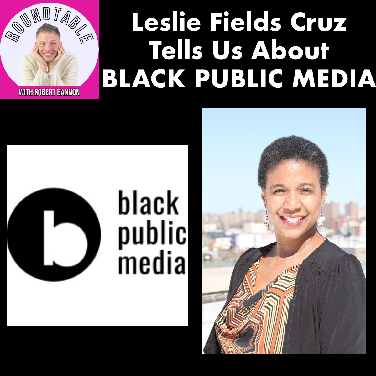 Leslie Fields-Cruz Tells Us About Black Public Media & It's Mission!