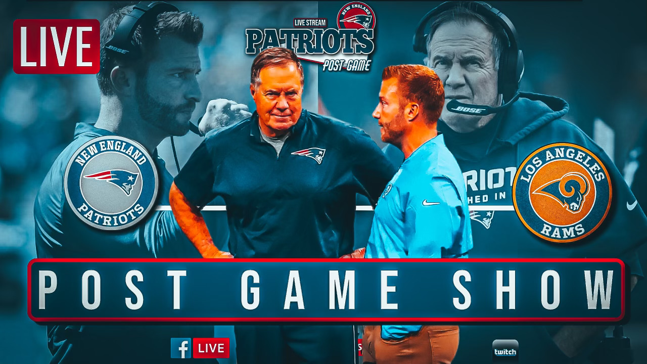 Patriots vs Chargers Postgame Show episode artwork