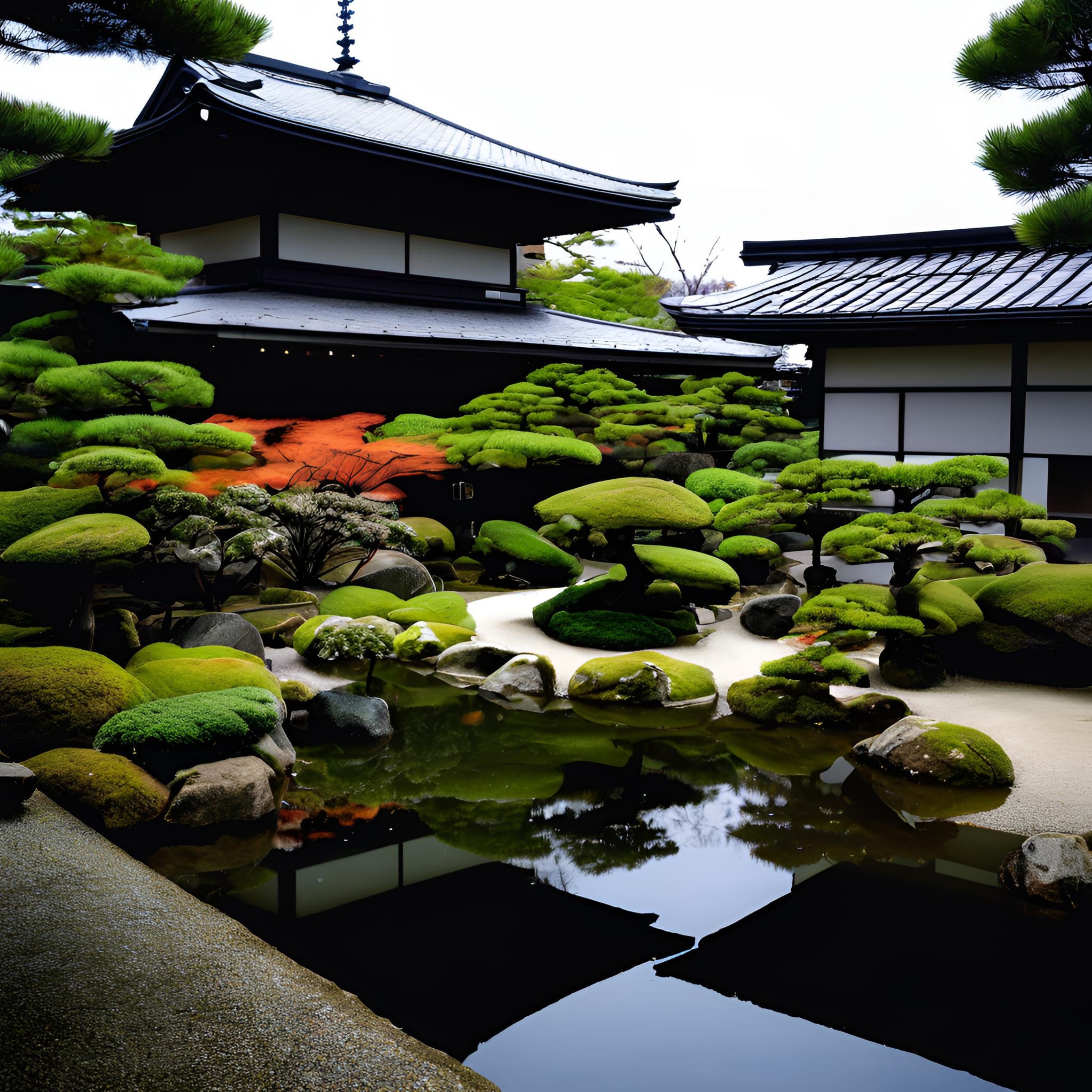 Zen Garden Retreat in Kyoto [Alternate Nostril Breathing]