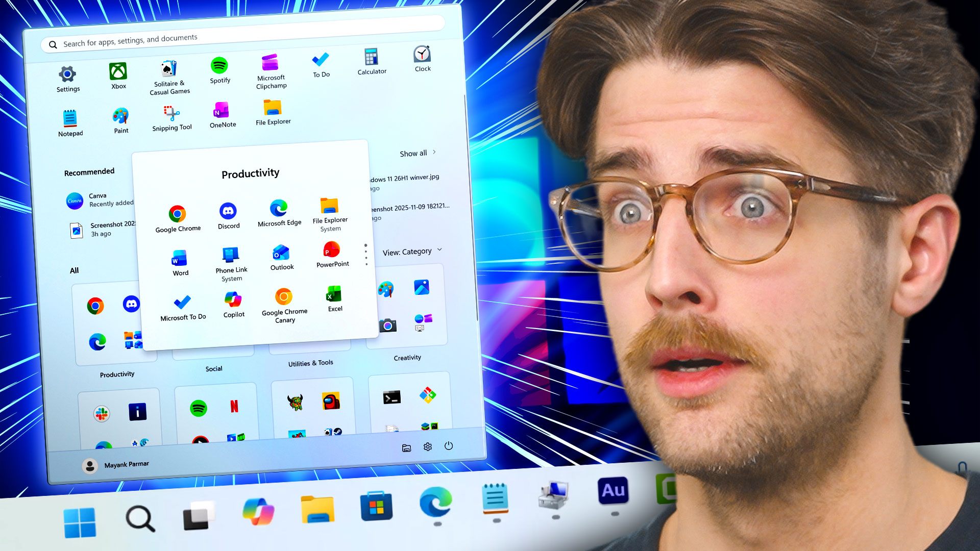 New W11 Start Menu, Fake Ryzen benchmarks, YouTube TV vs Disney + more!