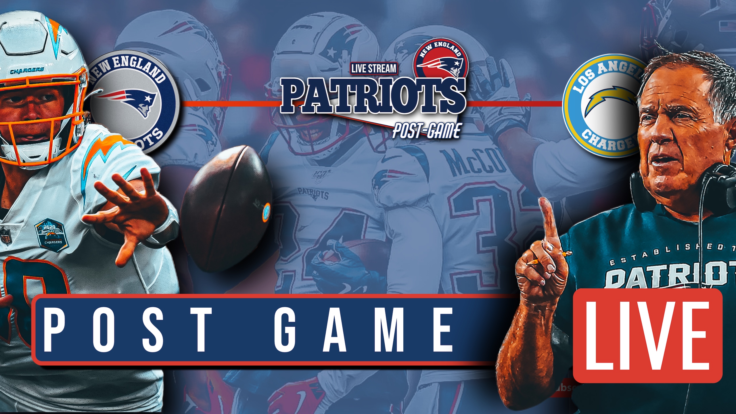 Patriots Demolish Chargers episode artwork